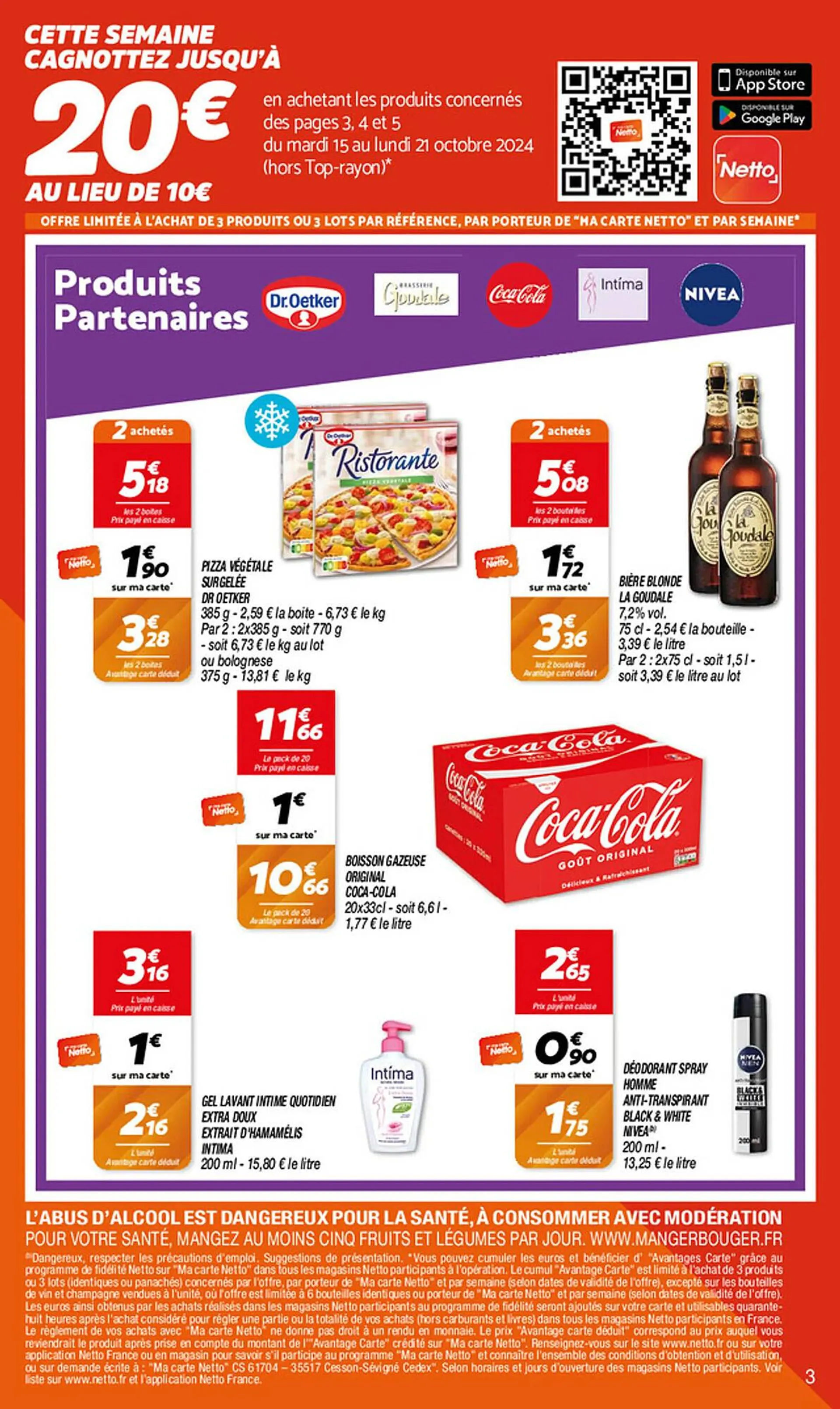 Catalogue Netto du 15 octobre au 21 octobre 2024 - Catalogue page 3