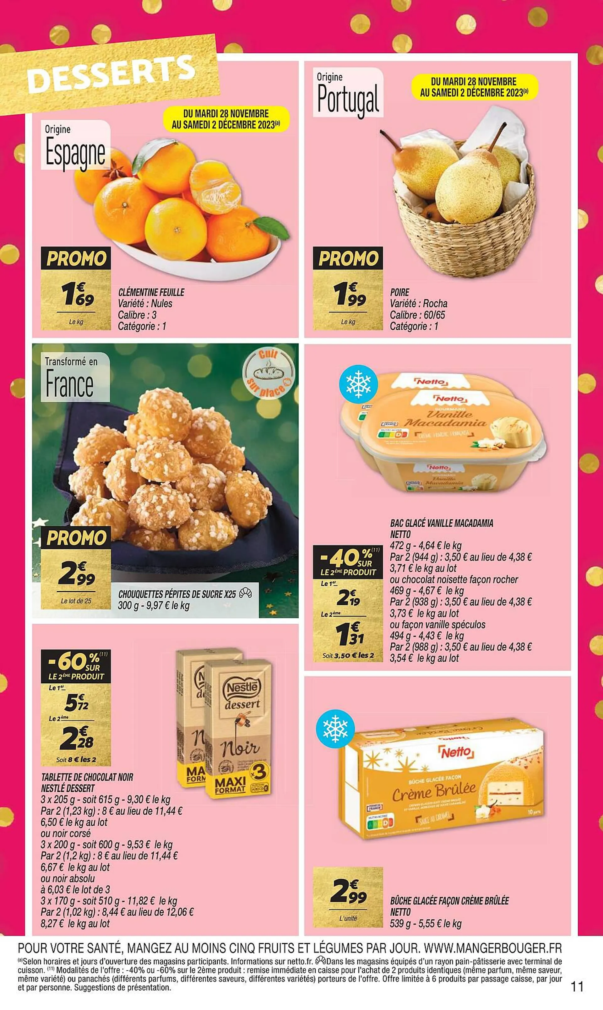 Catalogue Netto du 28 novembre au 4 décembre 2023 - Catalogue page 11