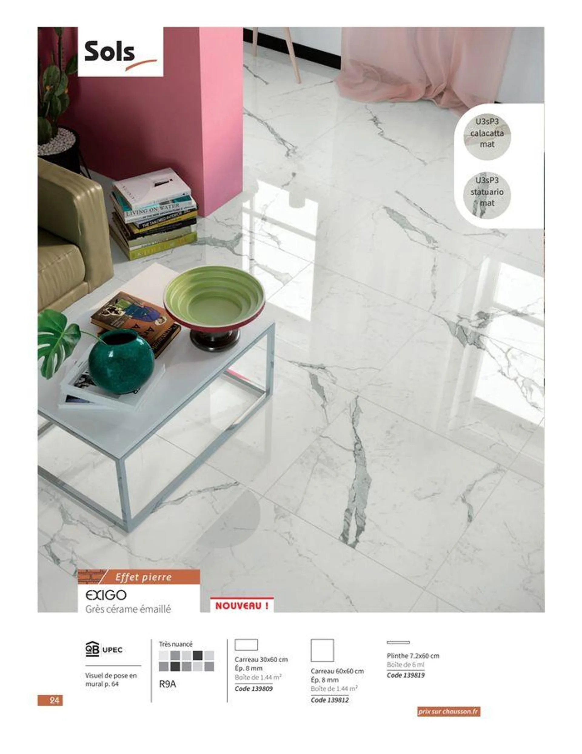 Catalogue Carrelage & Parquet 2023-2024. du 21 décembre au 31 décembre 2024 - Catalogue page 26