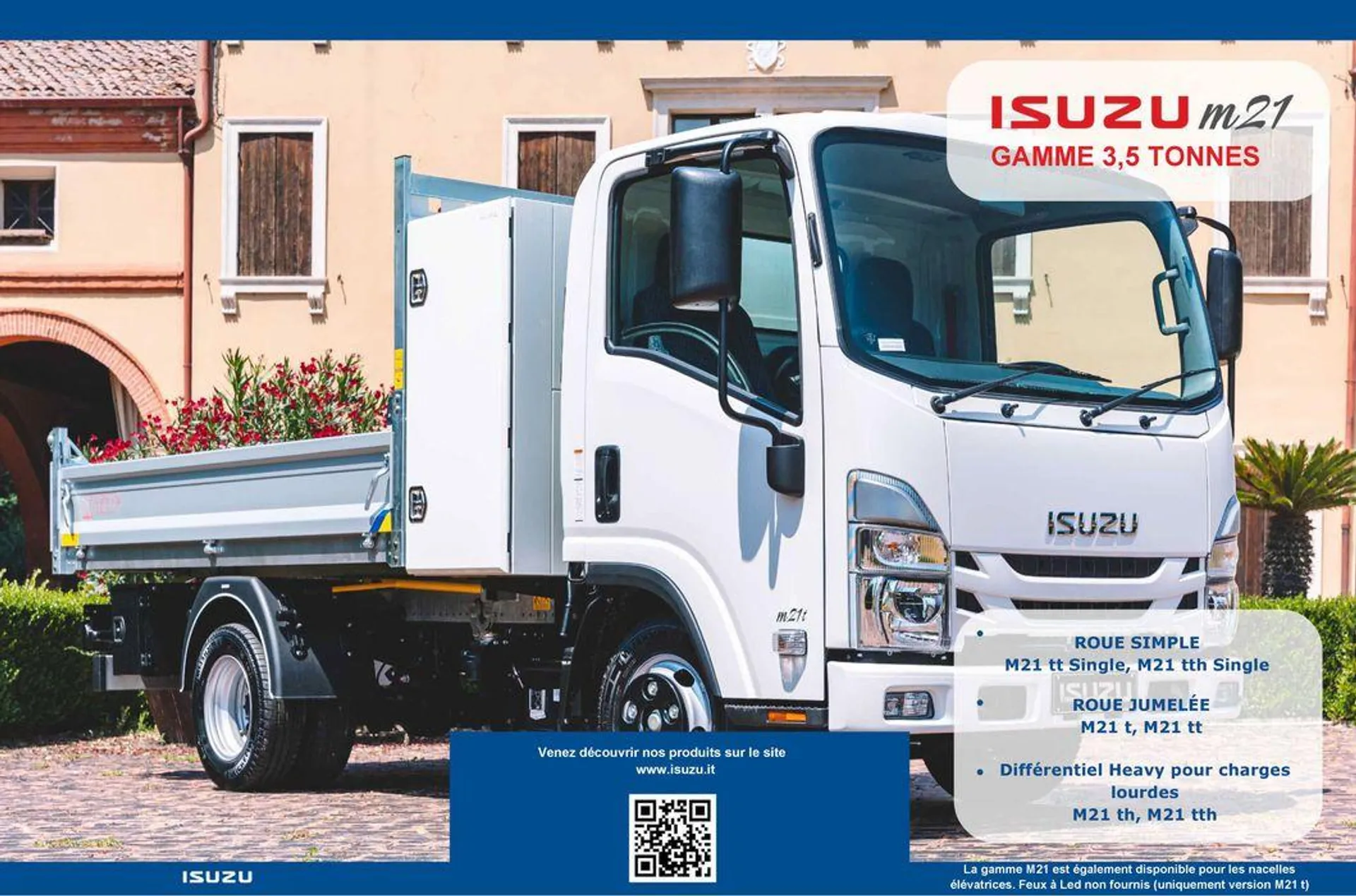 ISUZU m21 GAMME 3,5 TONNES  - 1