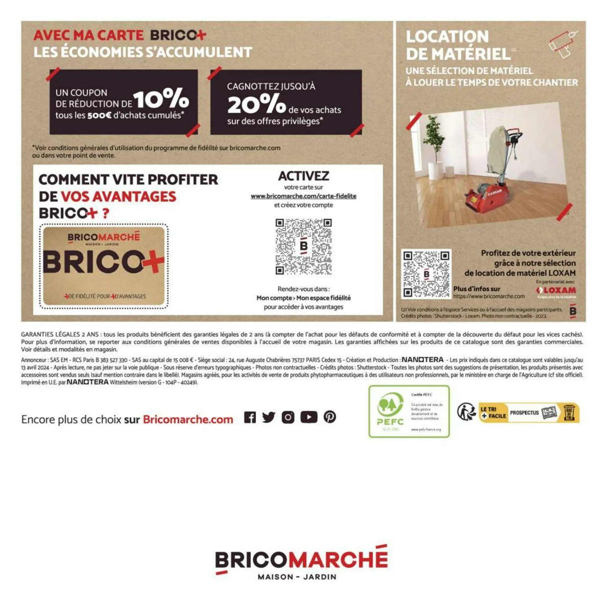 Bricomarché Catalogue actuel du 1 février au 31 août 2024 - Catalogue page 104