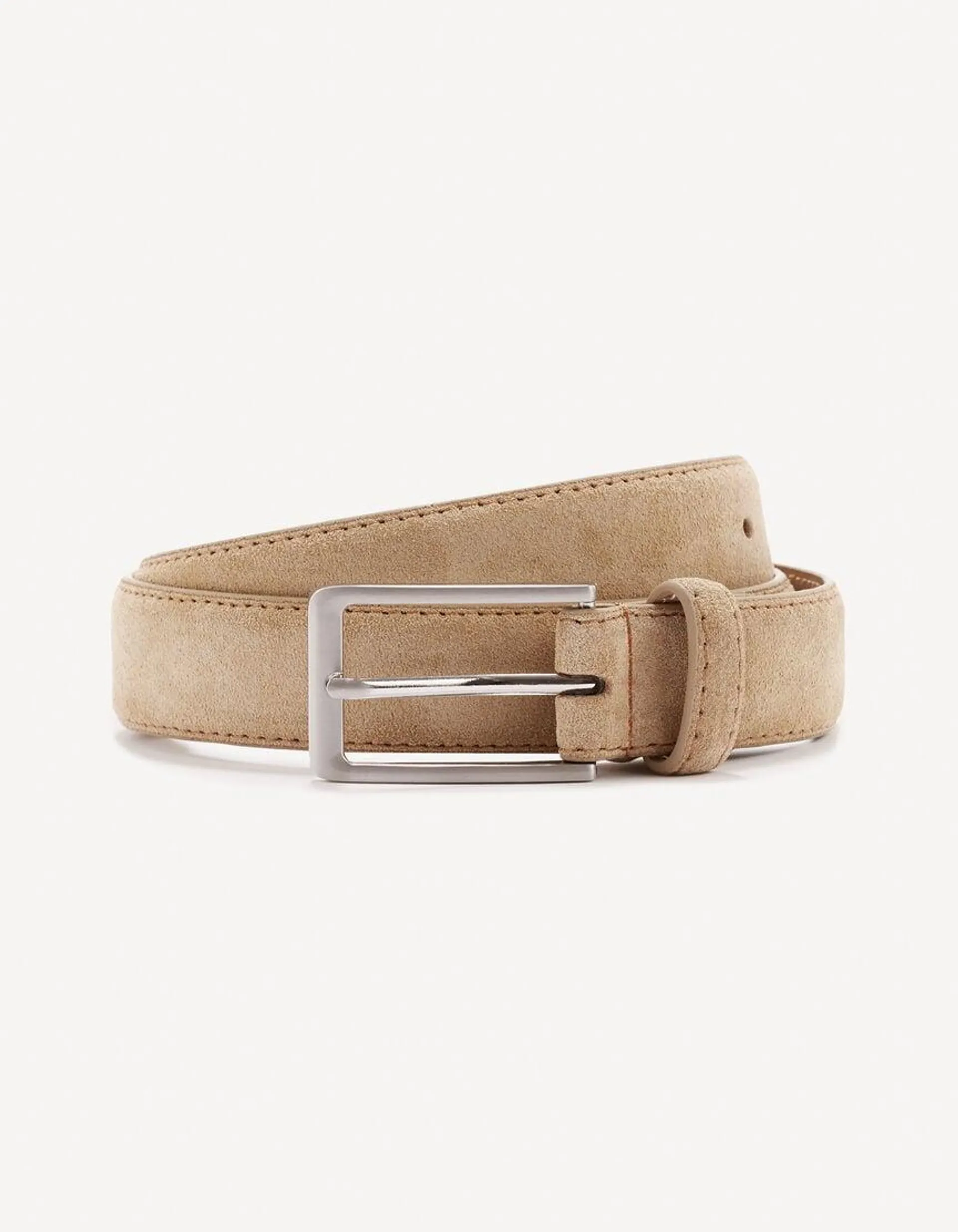 Ceinture en daim - beige