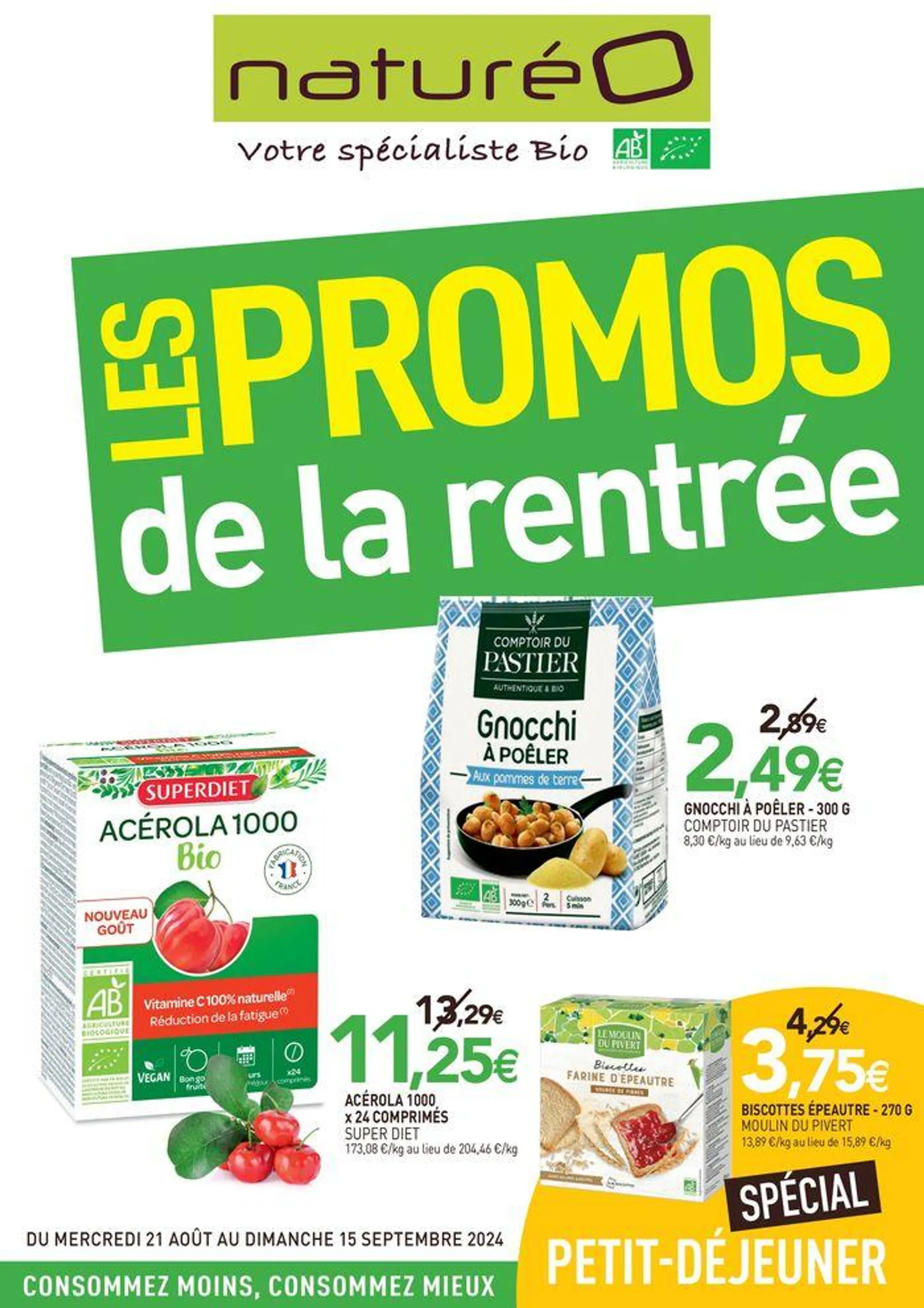 Les promos de la rentrée - 1