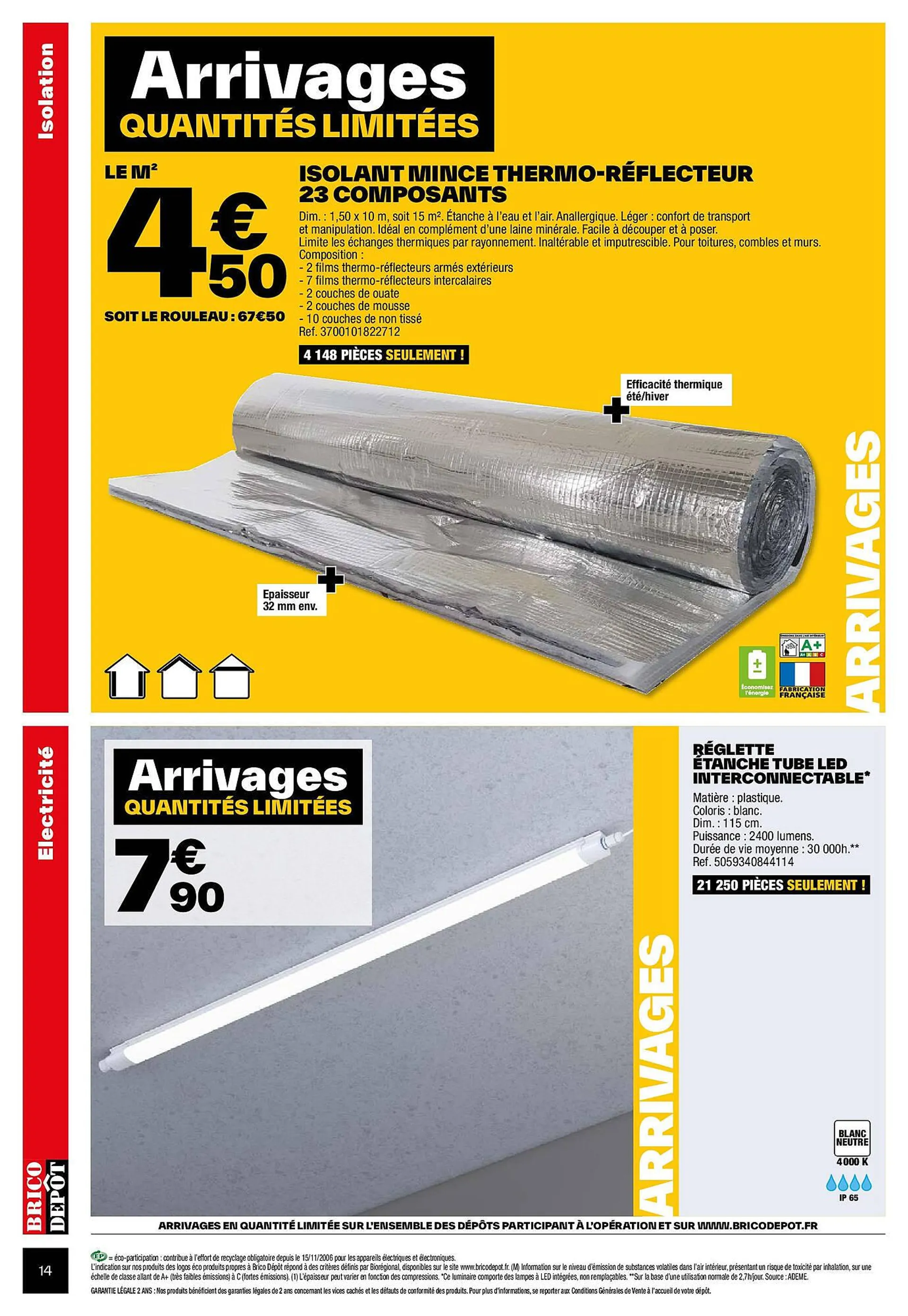 Catalogue Brico Dépôt du 4 avril au 25 avril 2024 - Catalogue page 14