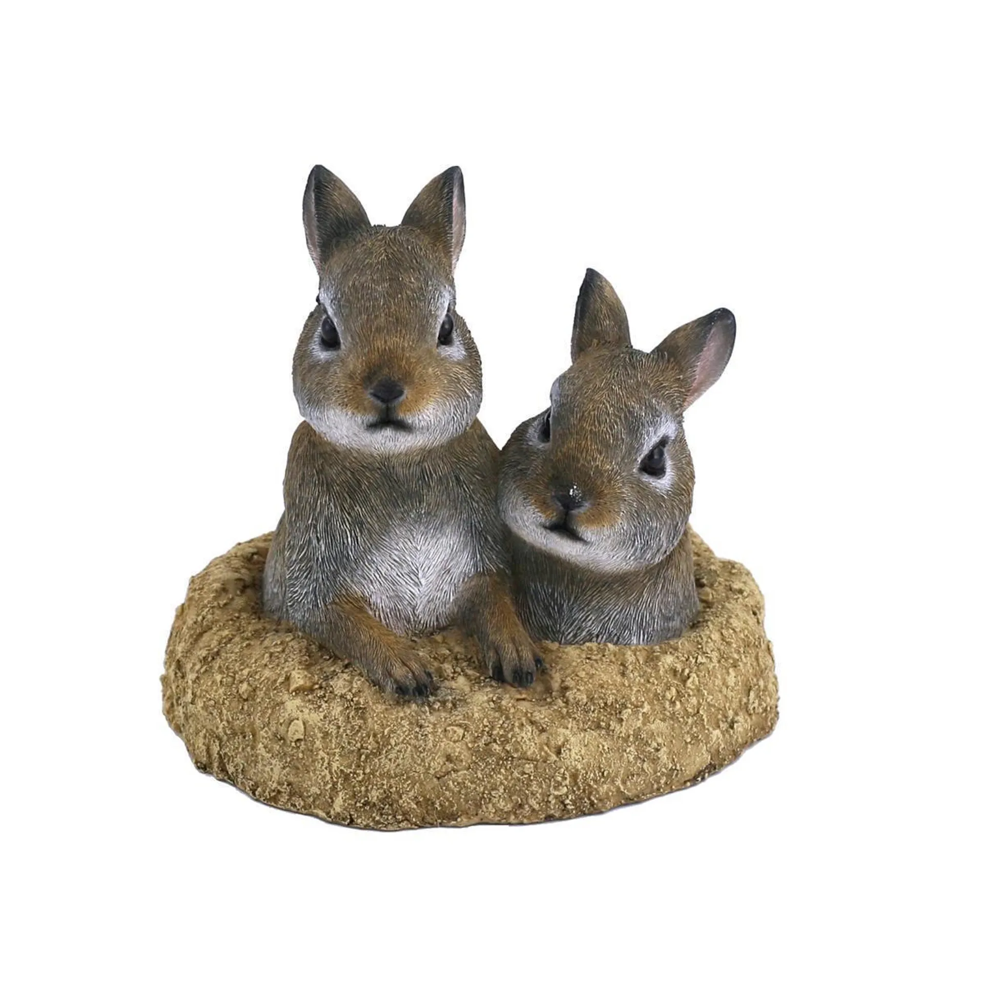 LAPINS DANS TERRIER H15CM