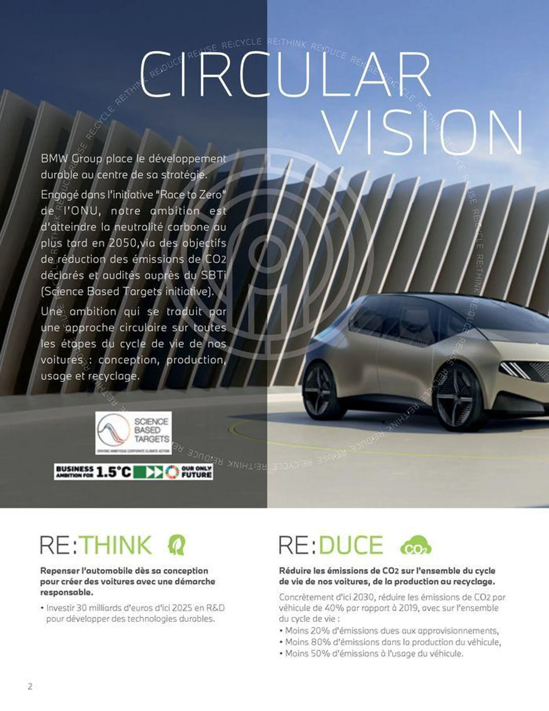 T H E NEW CIRCULAR VISION du 9 avril au 30 septembre 2024 - Catalogue page 2