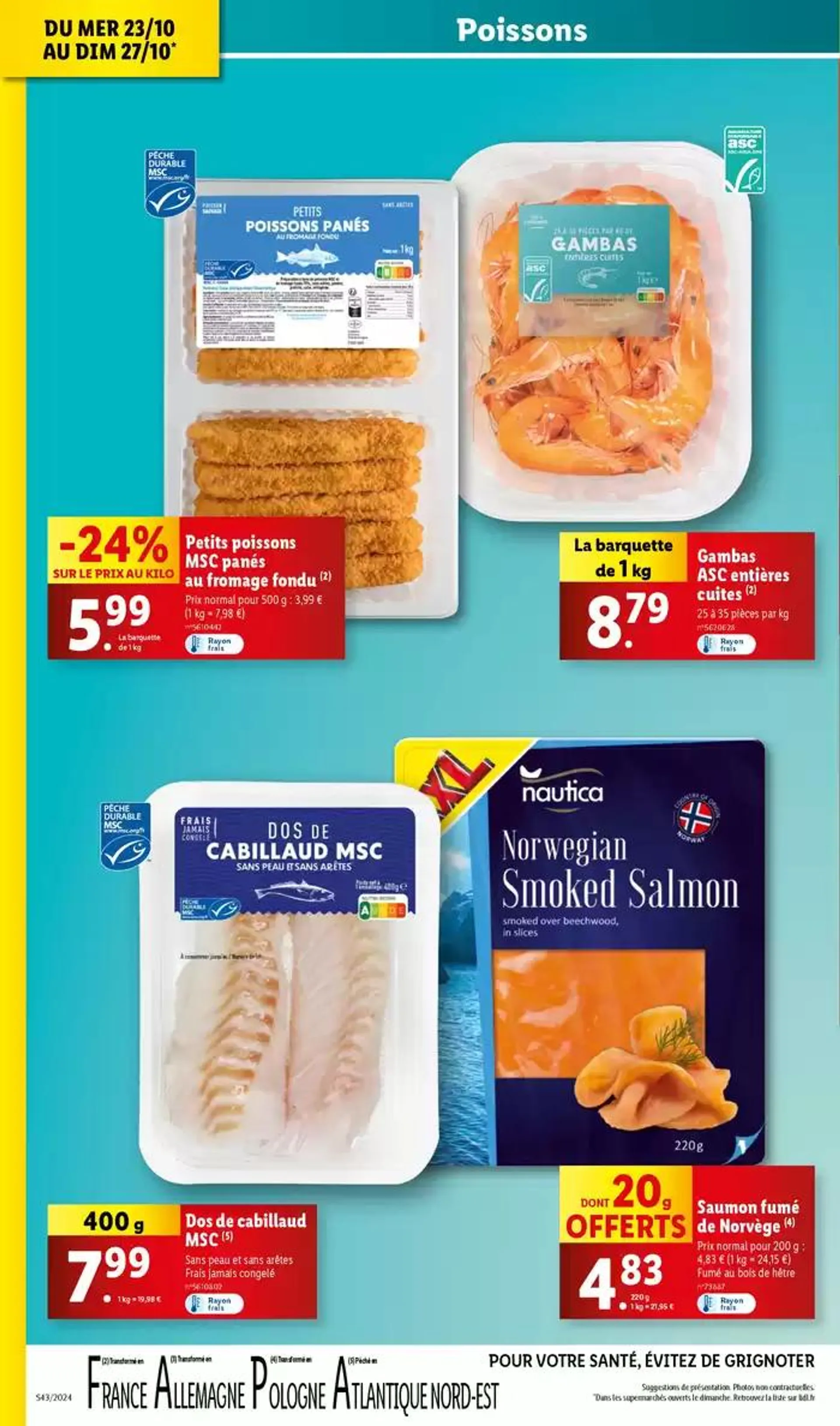 L'hiver approche ! Cette semaine, retrouvez des produits réconfortants, toujours à prix Lidl du 23 octobre au 29 octobre 2024 - Catalogue page 8