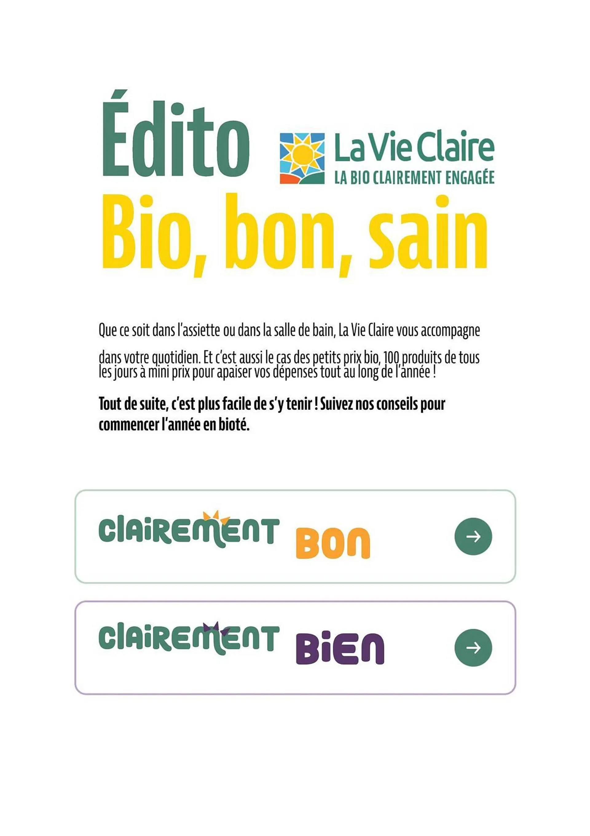 Catalogue La Vie Claire du 12 avril au 28 avril 2024 - Catalogue page 2