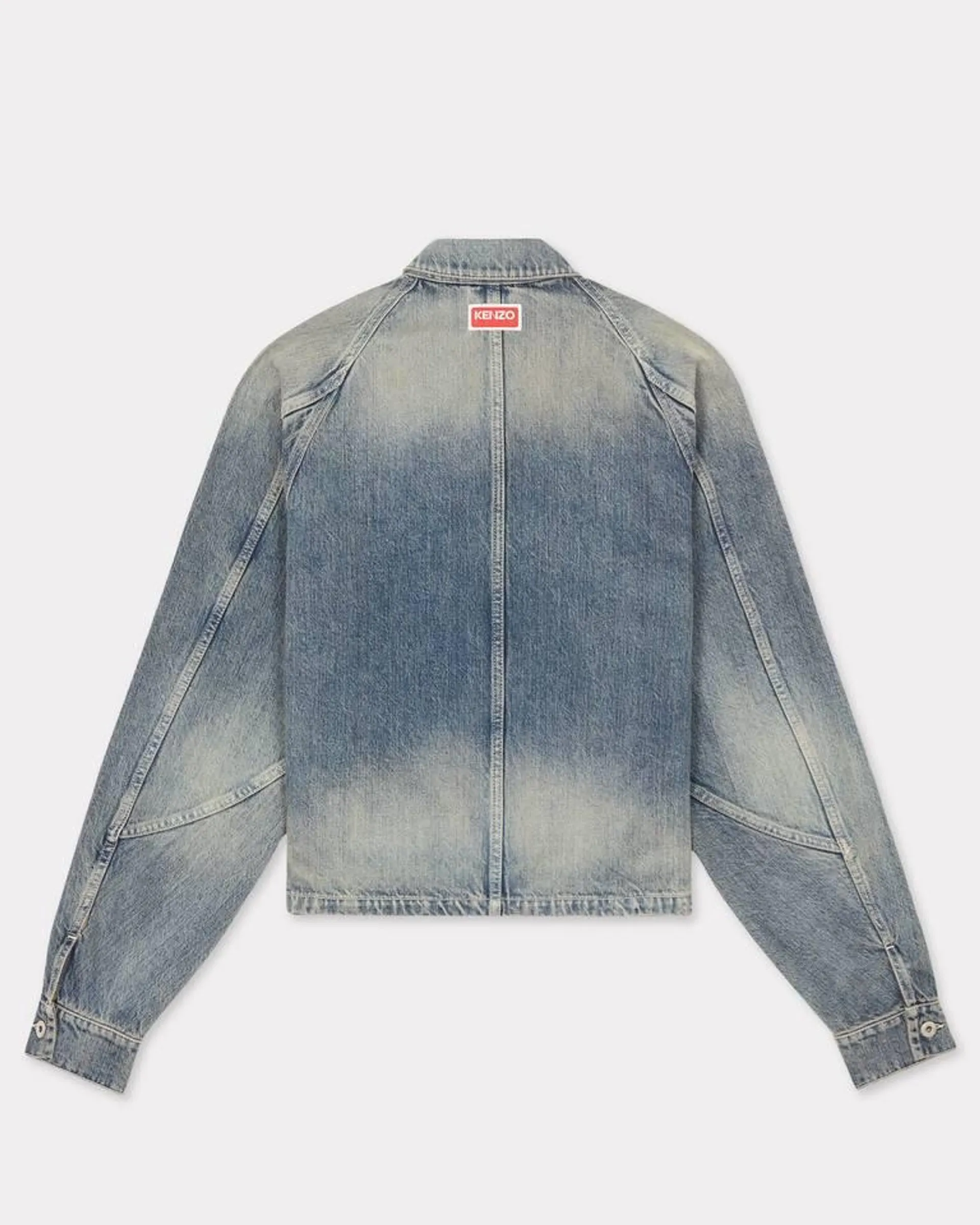 Veste trucker 'KENZO Creations' en denim japonais