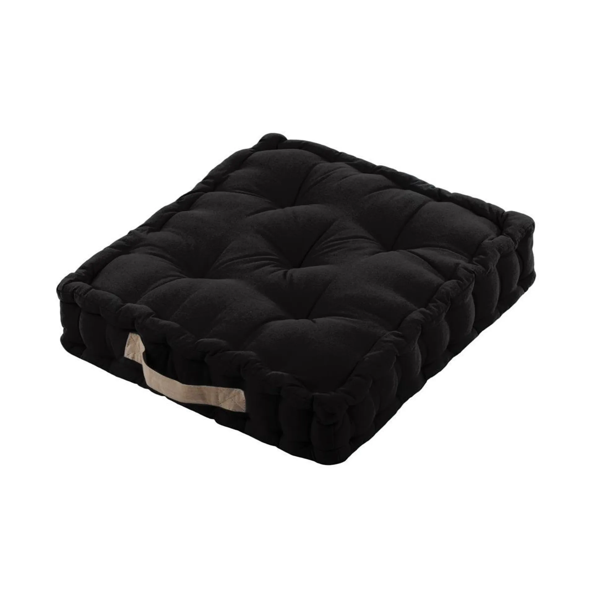 DUO COUSSIN 45X45X10 NOIR/LIN