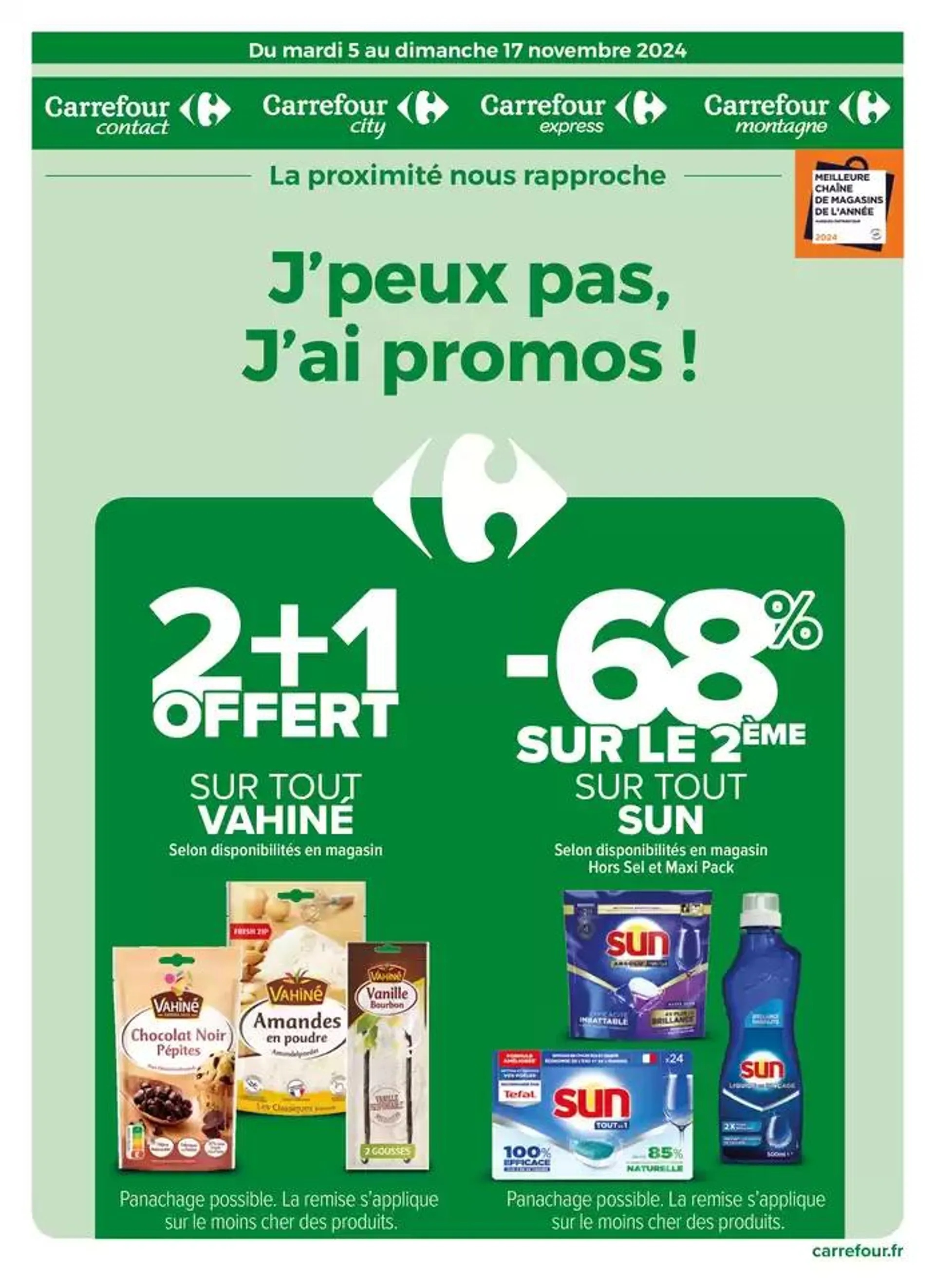 JPEUX PAS, JAI PROMOS DU 5 AU 17 NOVEMBRE 2024 ! - 1