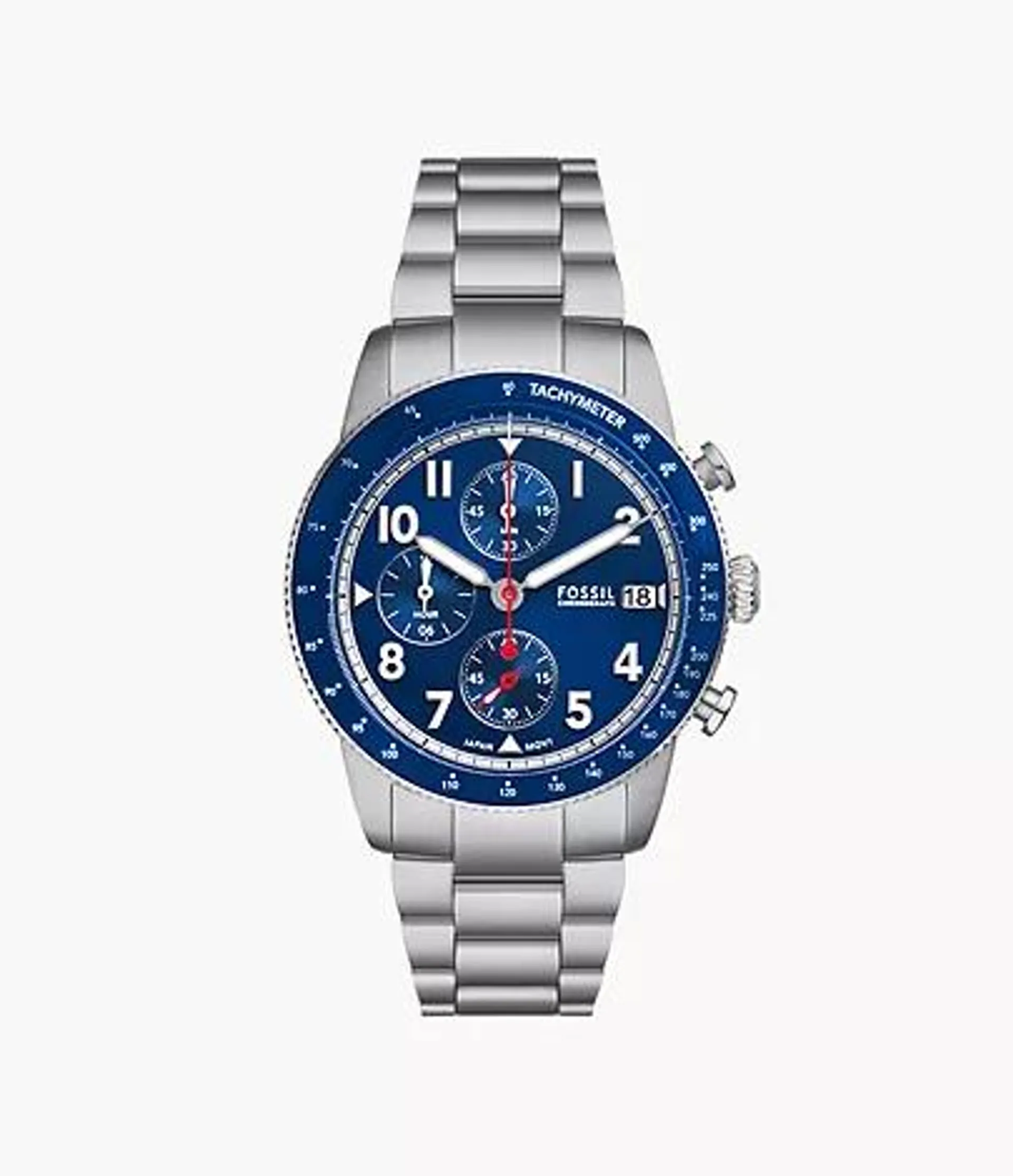 Montre Sport Tourer chronographe en acier inoxydable