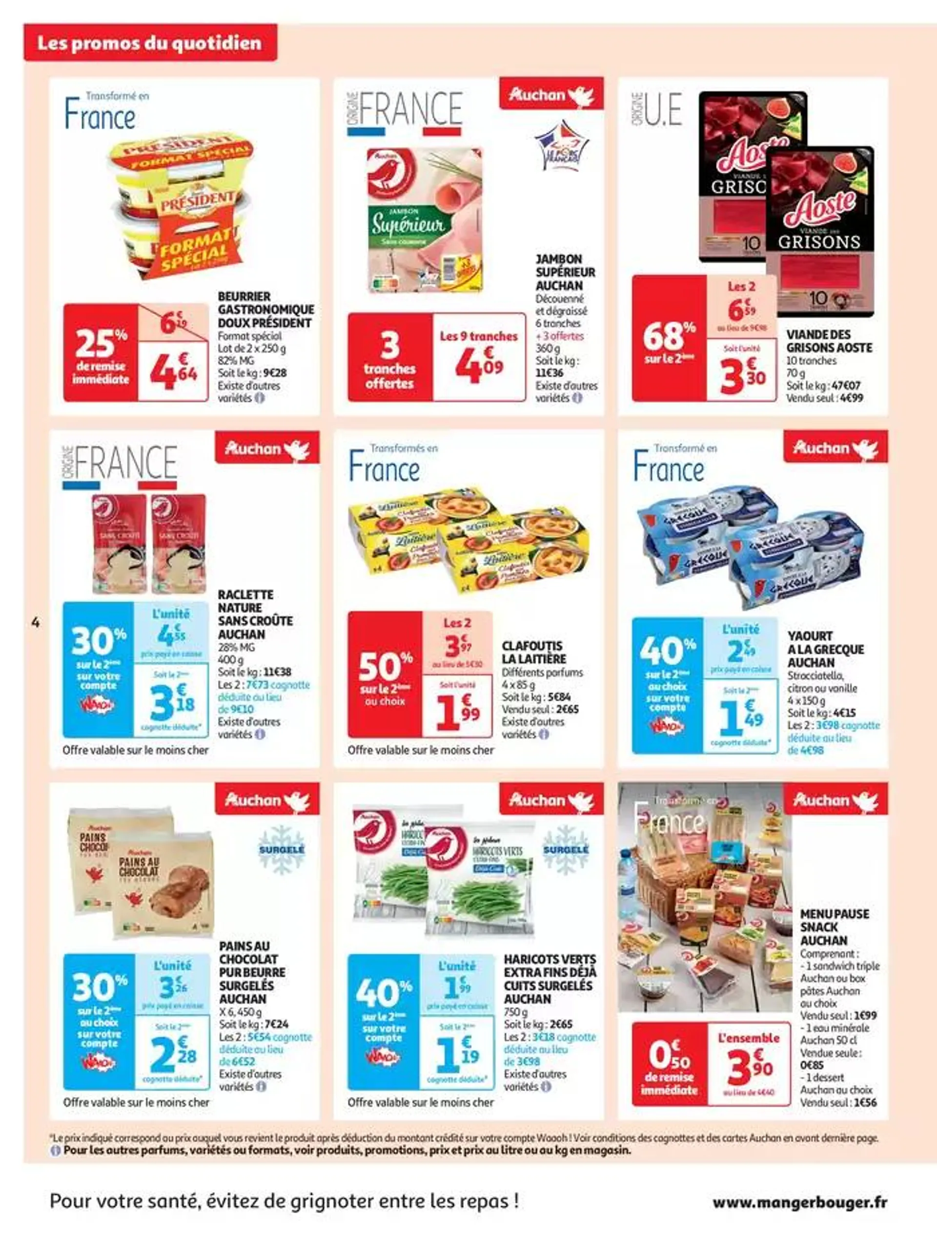 Il est encore temps de faire le plein de promos  du 22 octobre au 27 octobre 2024 - Catalogue page 4