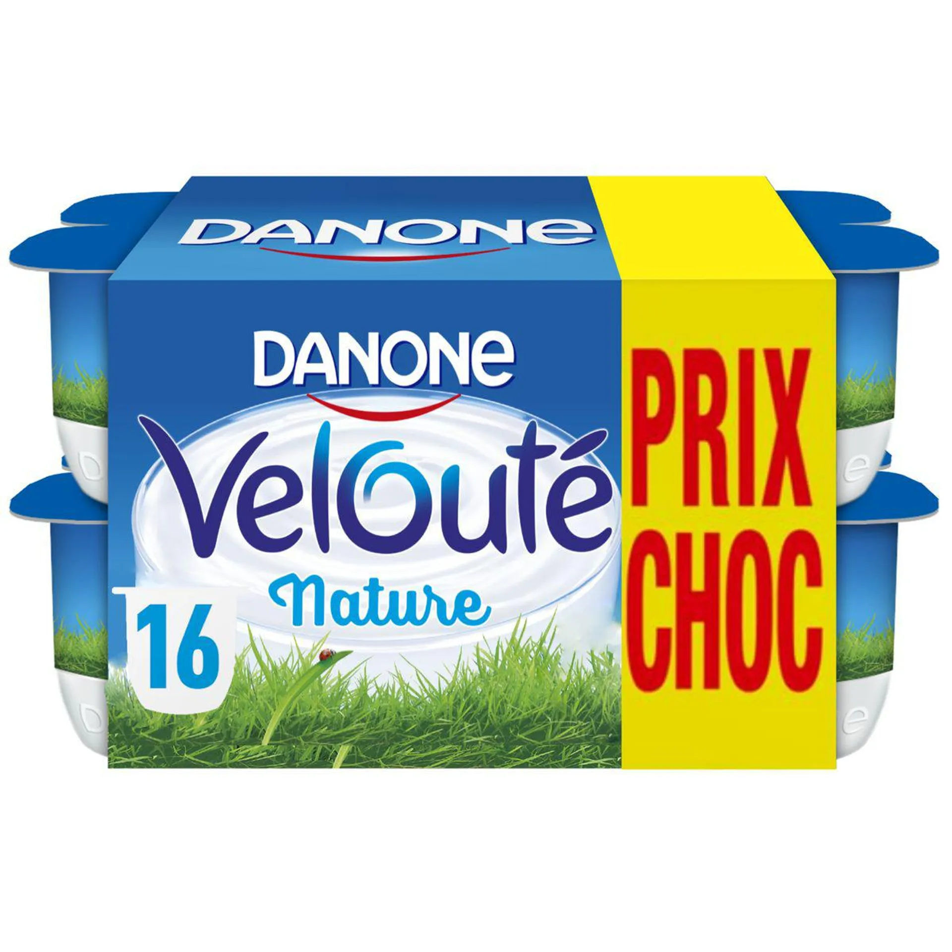 VELOUTE Yaourt brassé nature 16x125g