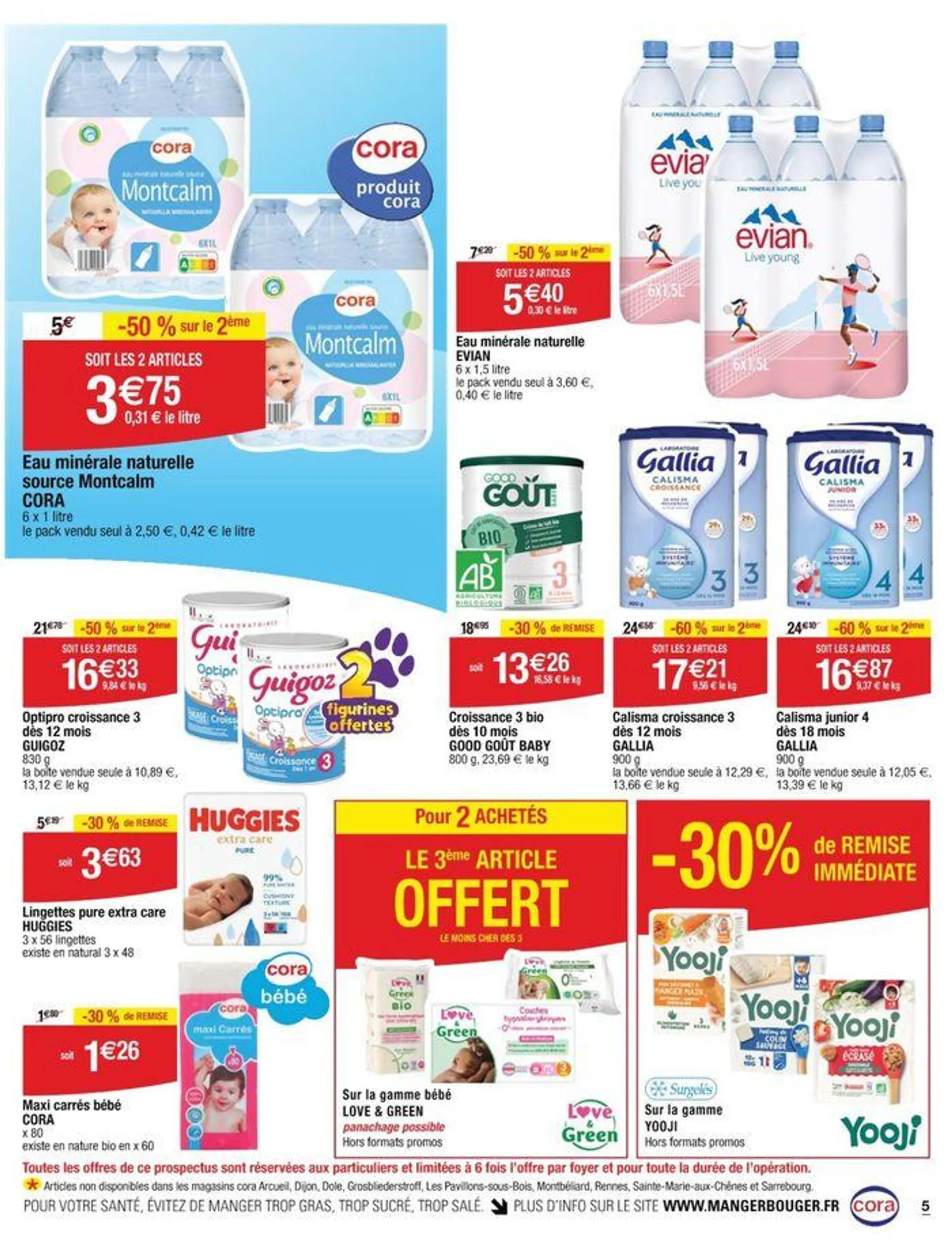 Double couche de promos du 24 septembre au 5 octobre 2024 - Catalogue page 5