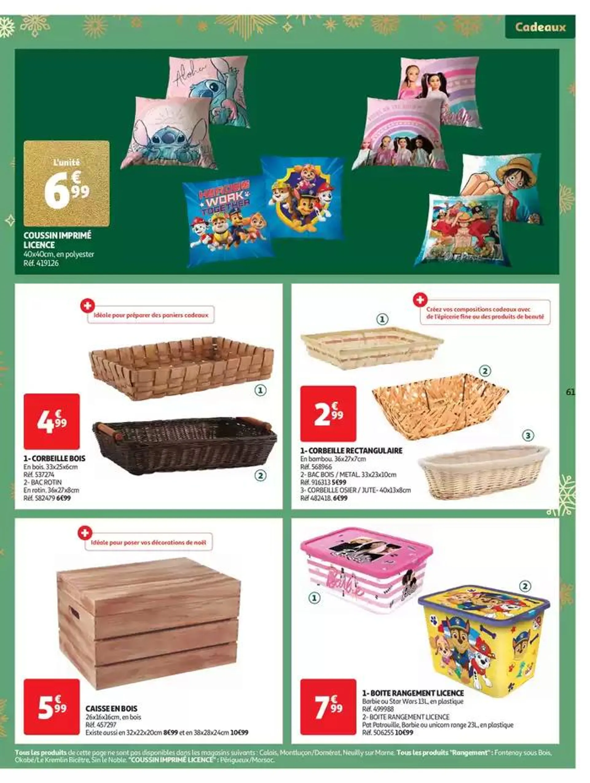 Fêtons Noël  du 17 décembre au 24 décembre 2024 - Catalogue page 61