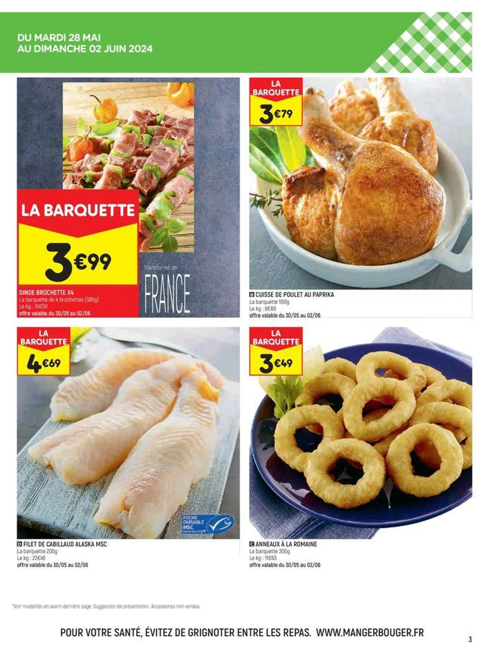 FRAPPE FORT SUR LES PRIX du 28 mai au 9 juin 2024 - Catalogue page 3