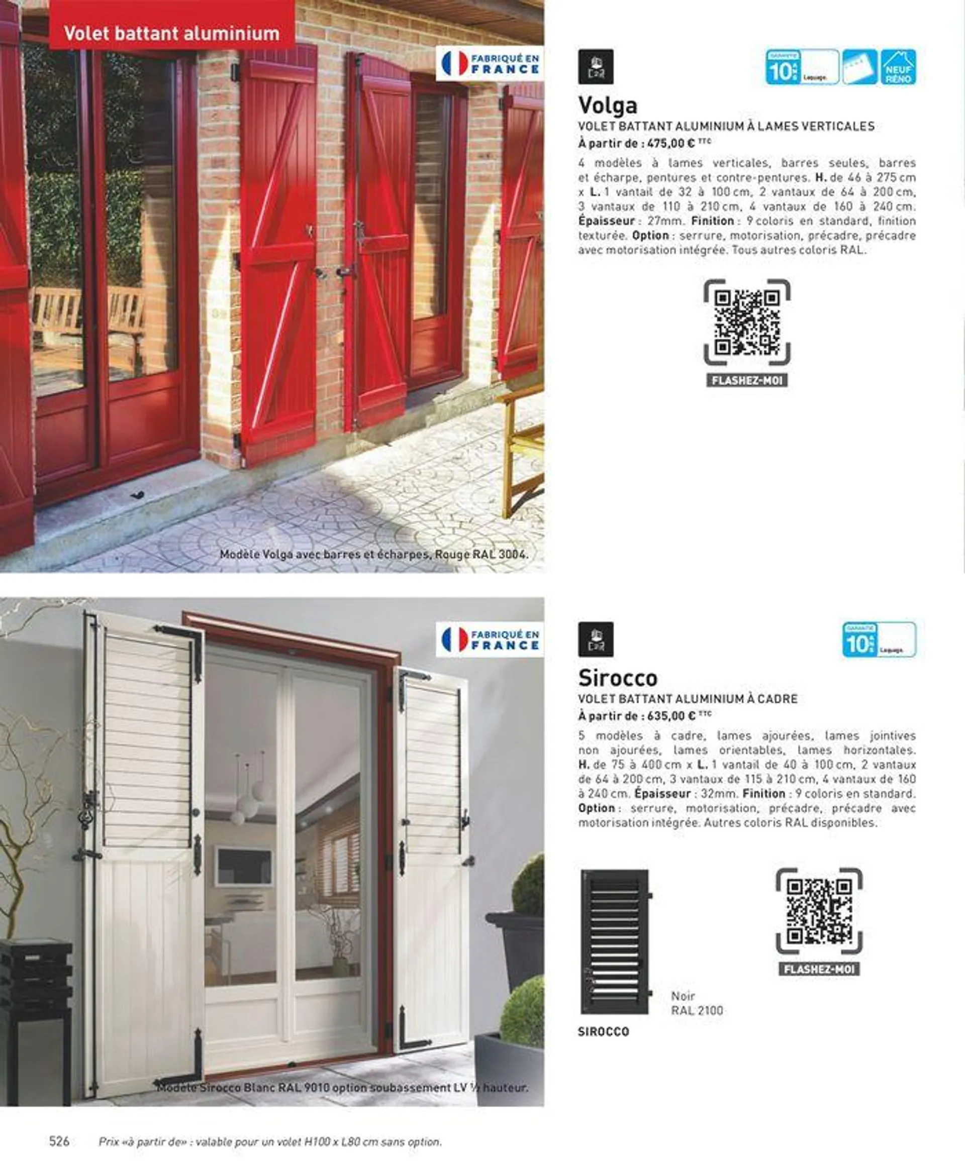 Sélection Intérieur & Extérieur 2024 du 5 avril au 31 décembre 2024 - Catalogue page 526