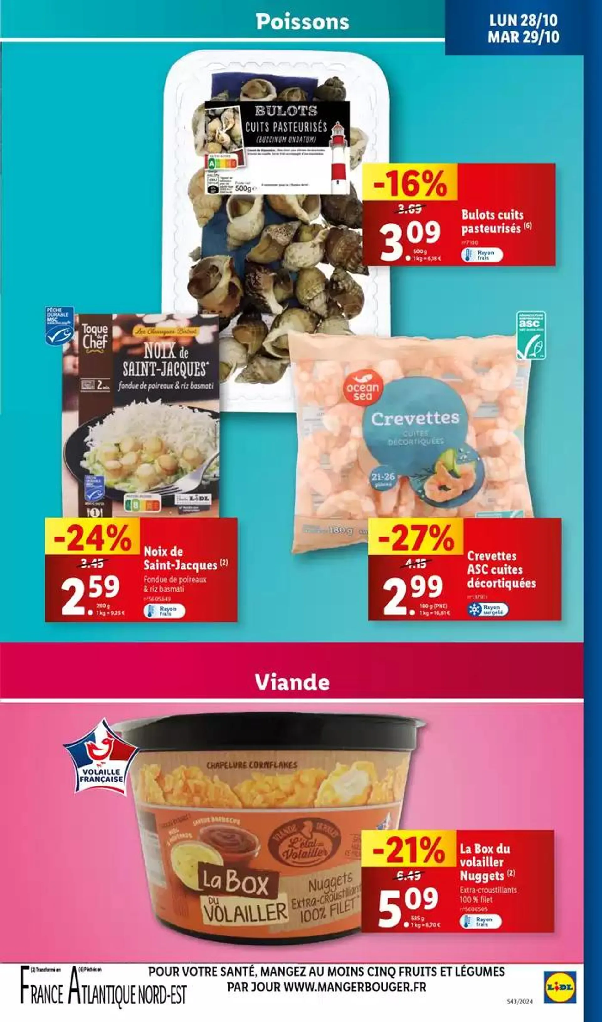 L'hiver approche ! Cette semaine, retrouvez des produits réconfortants, toujours à prix Lidl du 23 octobre au 29 octobre 2024 - Catalogue page 31