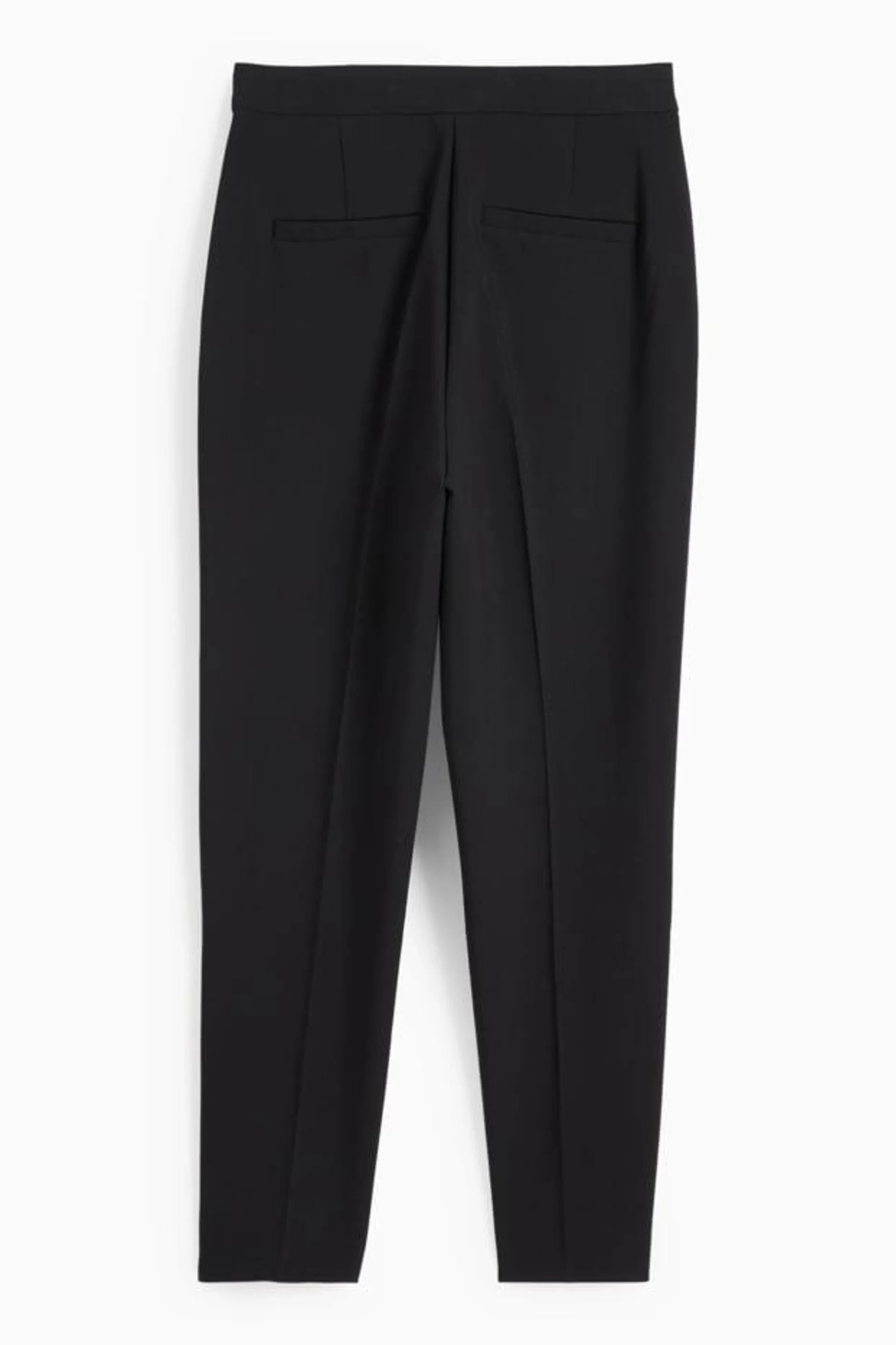 Cloth trousers - high waist - tapered fit