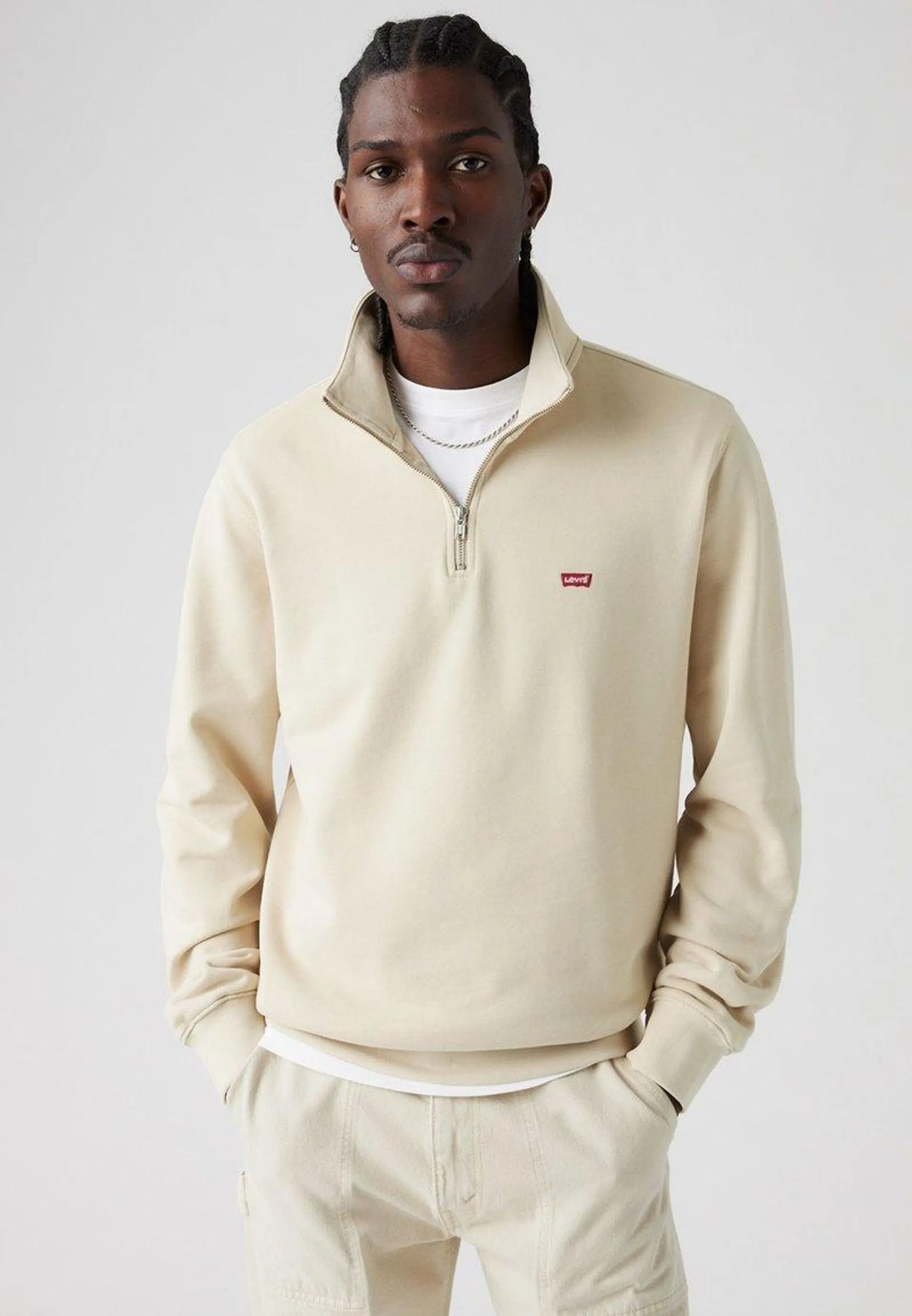 ORIGINAL ZIP - Sweatshirt - fog