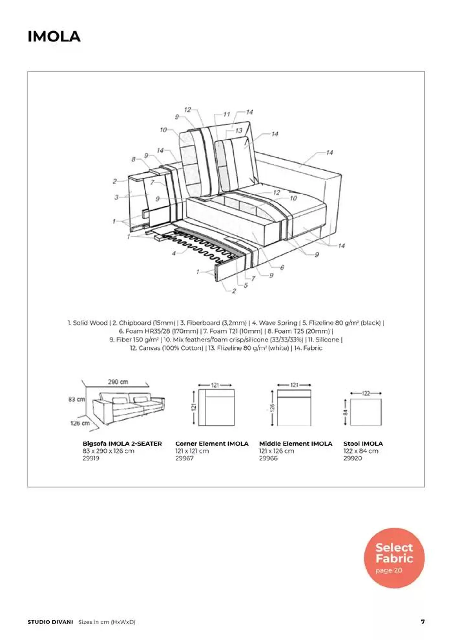 INDIVIDUAL UPHOLSTERY 2024 du 4 décembre au 31 décembre 2024 - Catalogue page 7