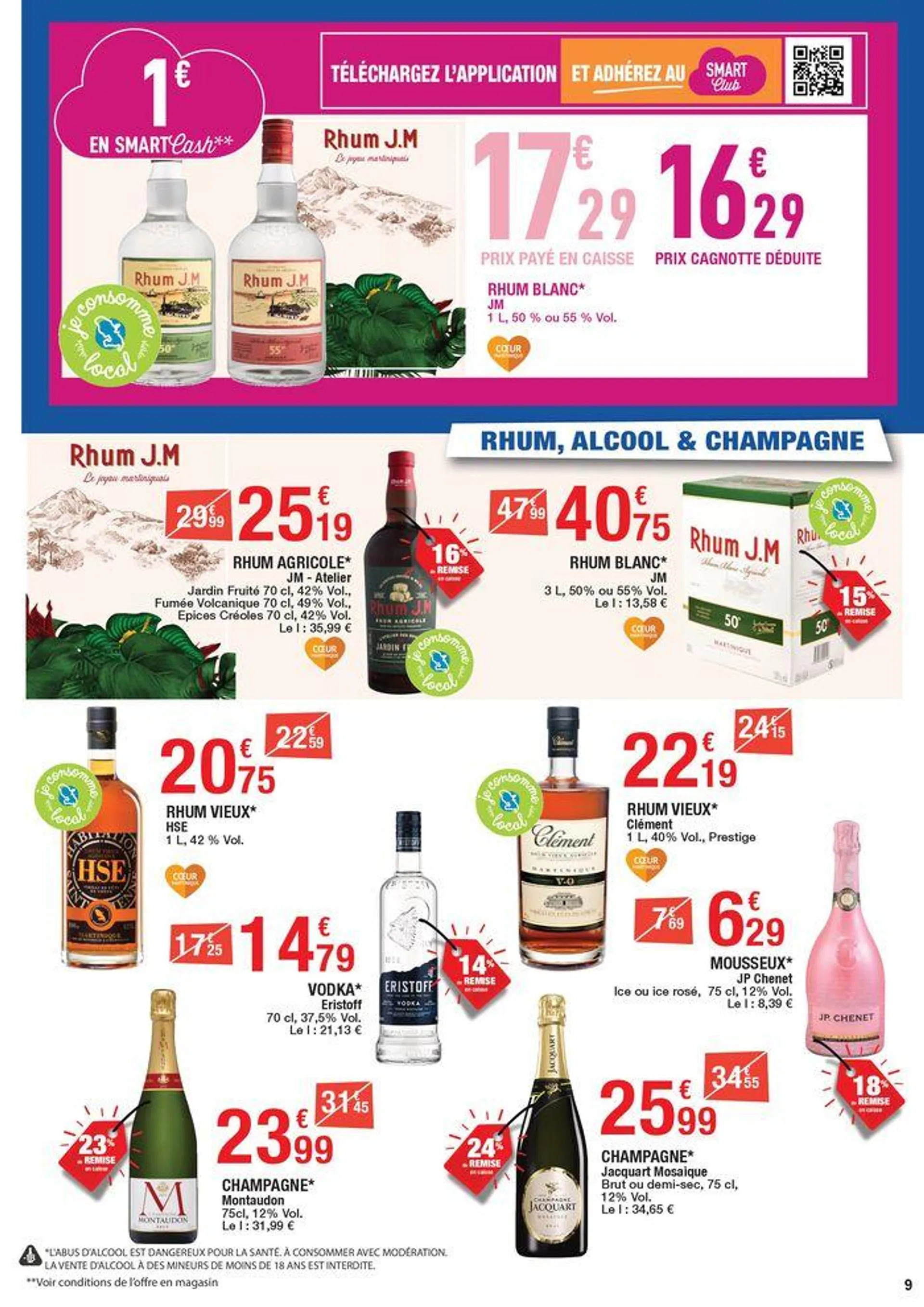 Carrefour SURGELES & FETE DE LA MER - Les JO de Paris du 23 juillet au 4 août 2024 - Catalogue page 9