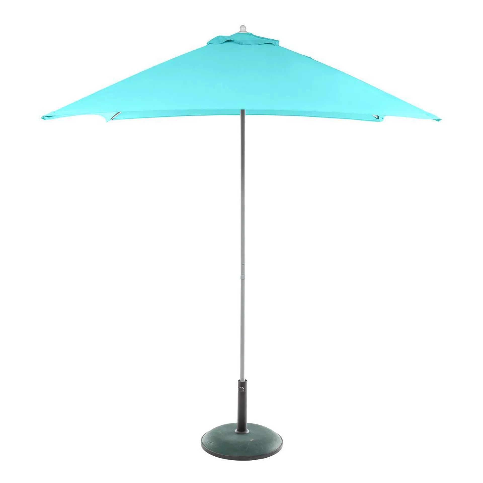 Parasol Anzio - 2 x H 2.2 x 2 m - Différents modèles - Vert émeraude - HESPERIDE