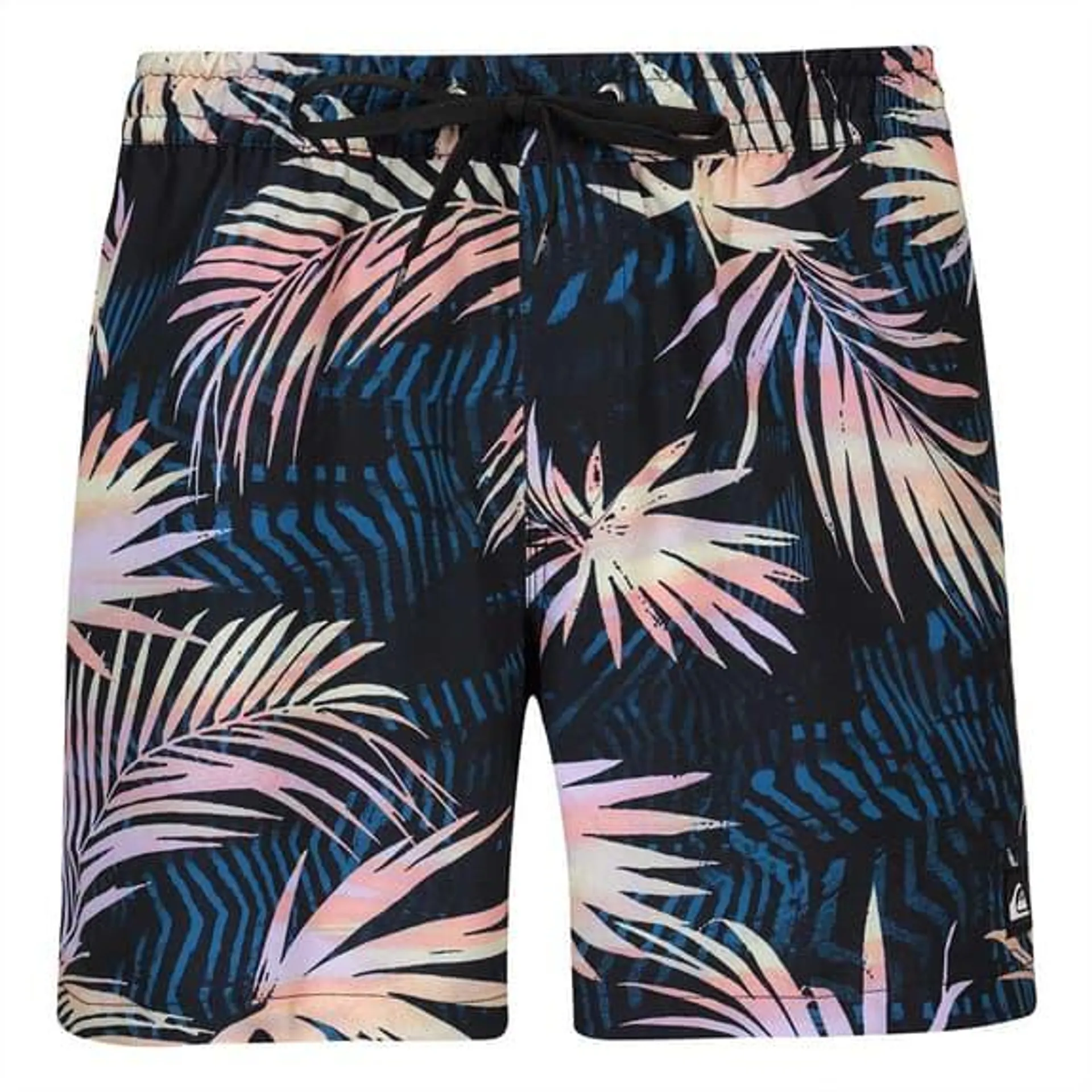 Maillot de bain Quiksilver Surfsilk Mix Volley 15 Inch bleu marine rose