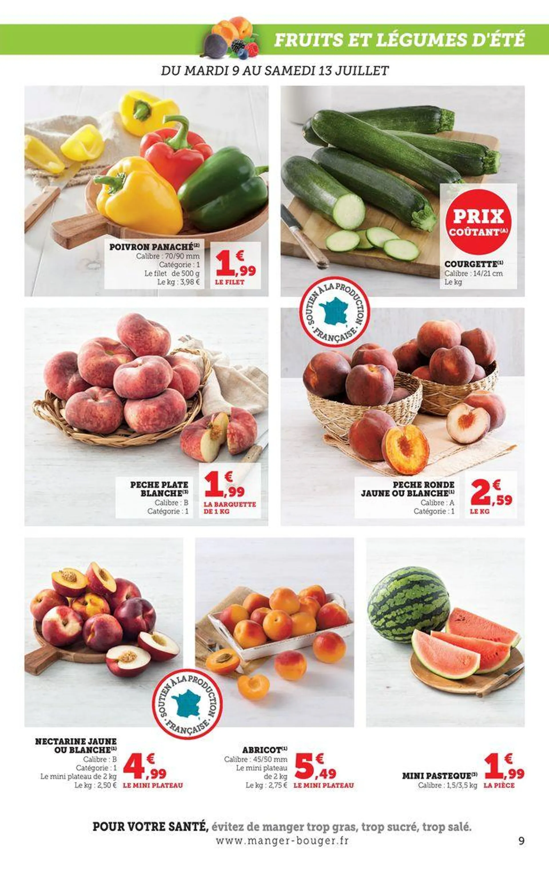 Le marché à prix bas ! du 9 juillet au 14 juillet 2024 - Catalogue page 9