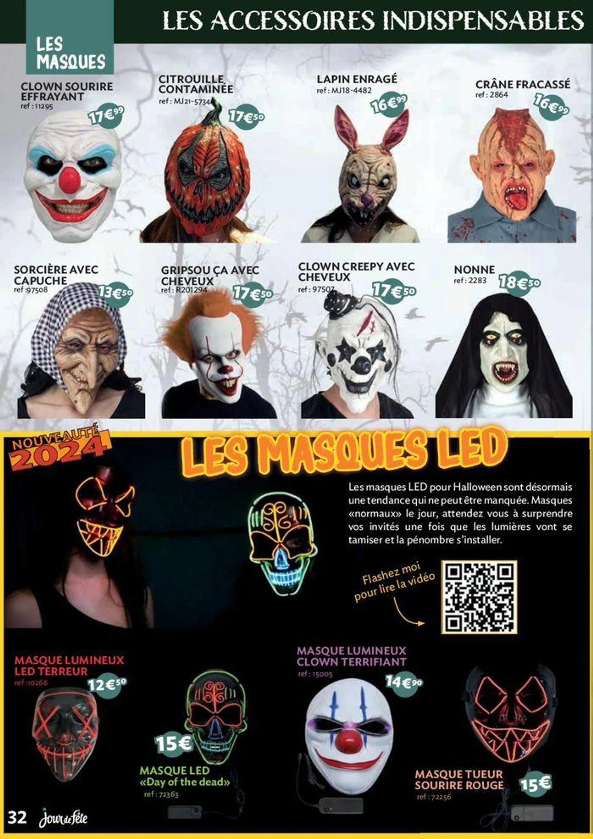 Halloween 2024 du 9 septembre au 31 octobre 2024 - Catalogue page 32