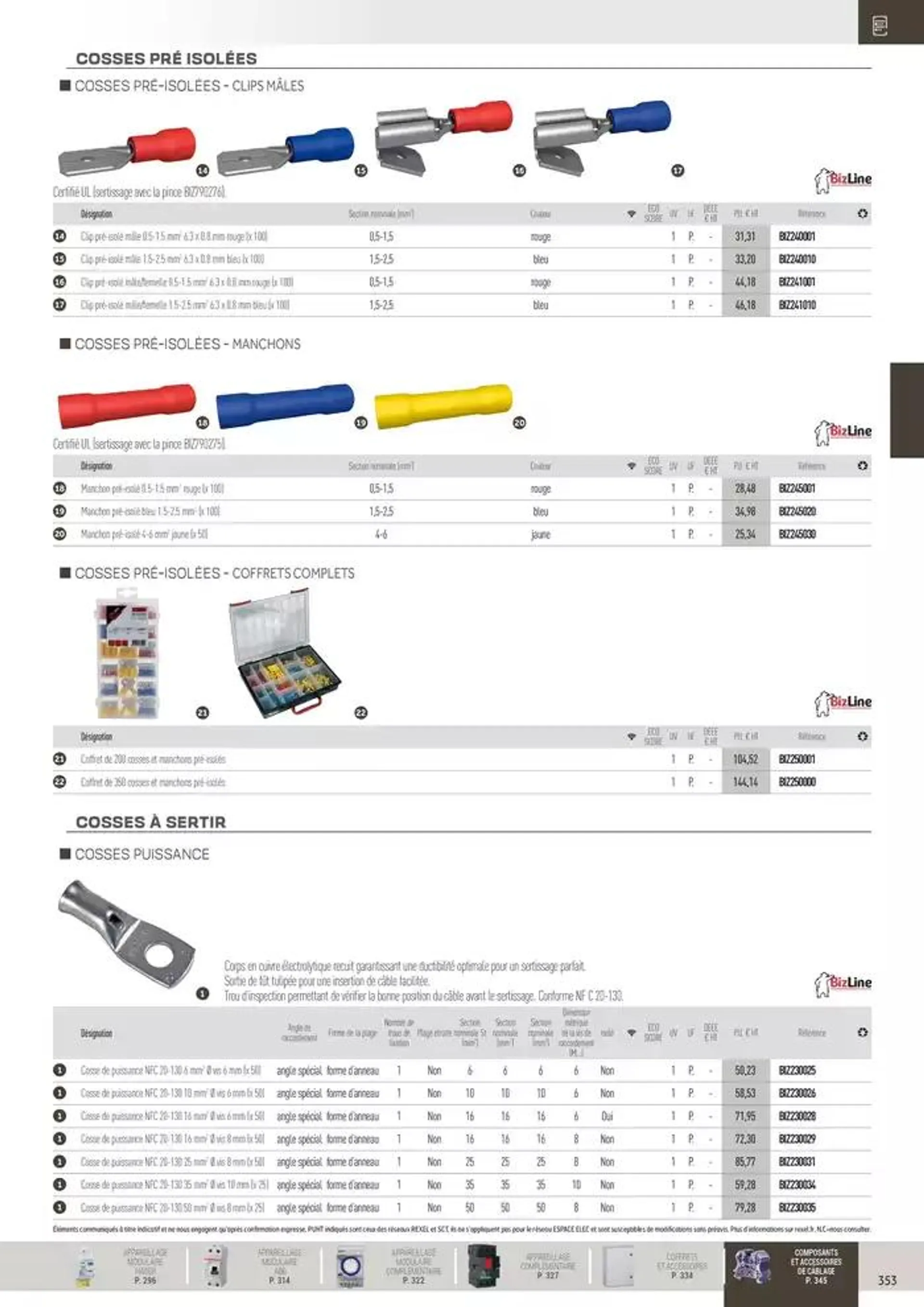 Distribution et Gestion de l'Energie du 31 octobre au 31 décembre 2024 - Catalogue page 153