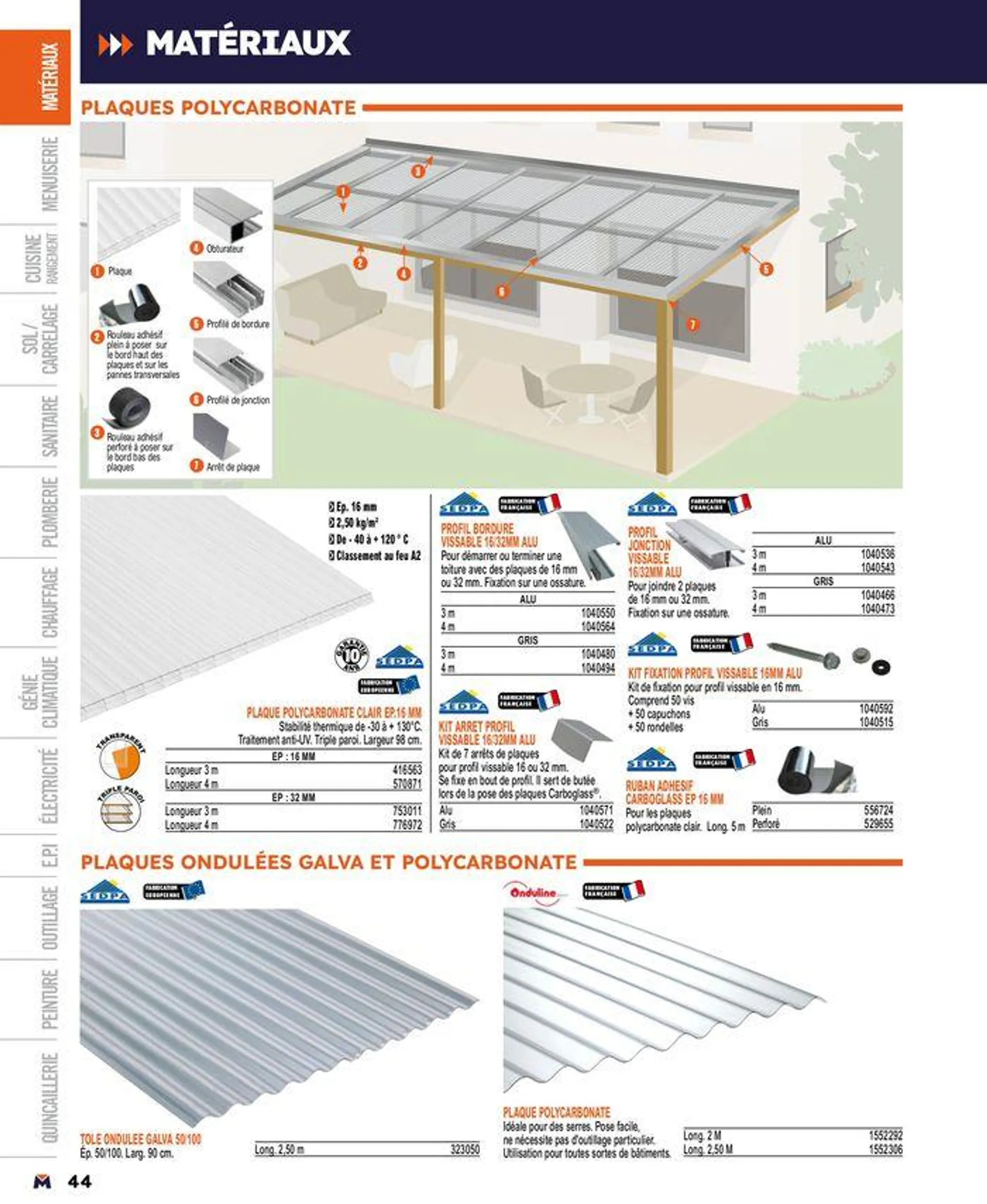 Guide produits 2024 du 15 mars au 31 décembre 2024 - Catalogue page 44