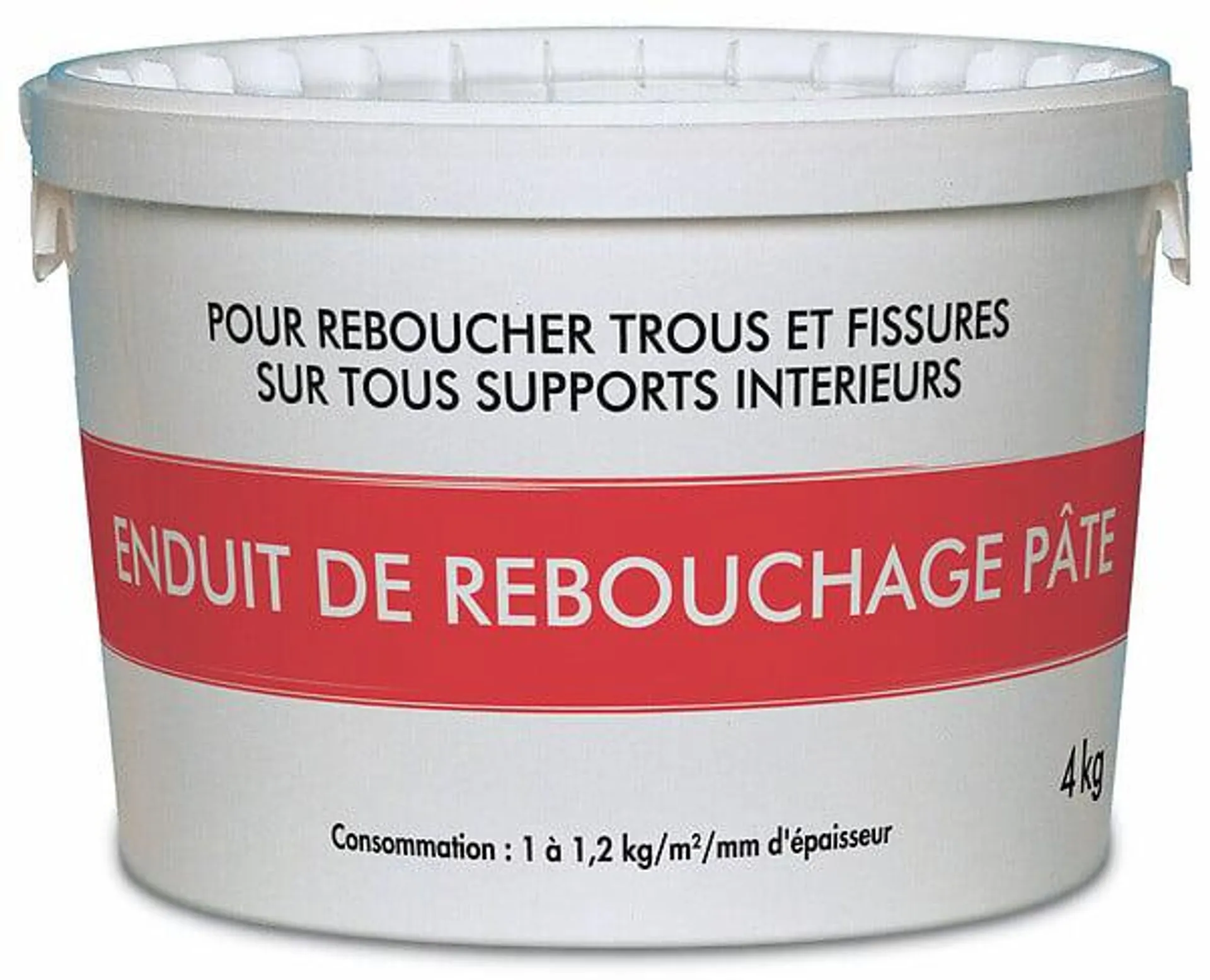 Enduit de rebouchage - Pâte - 4Kg