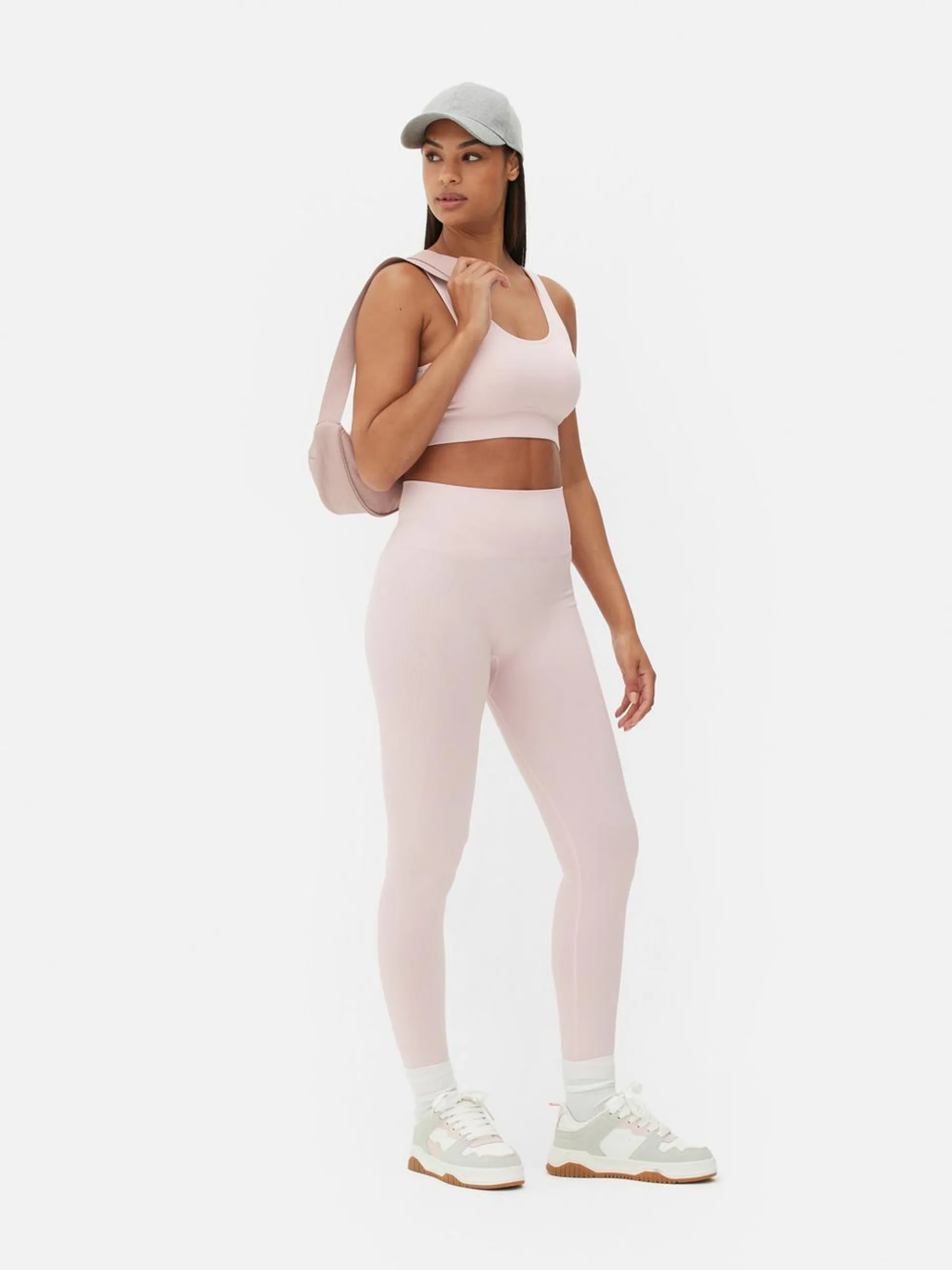 Legging long de sport sans couture