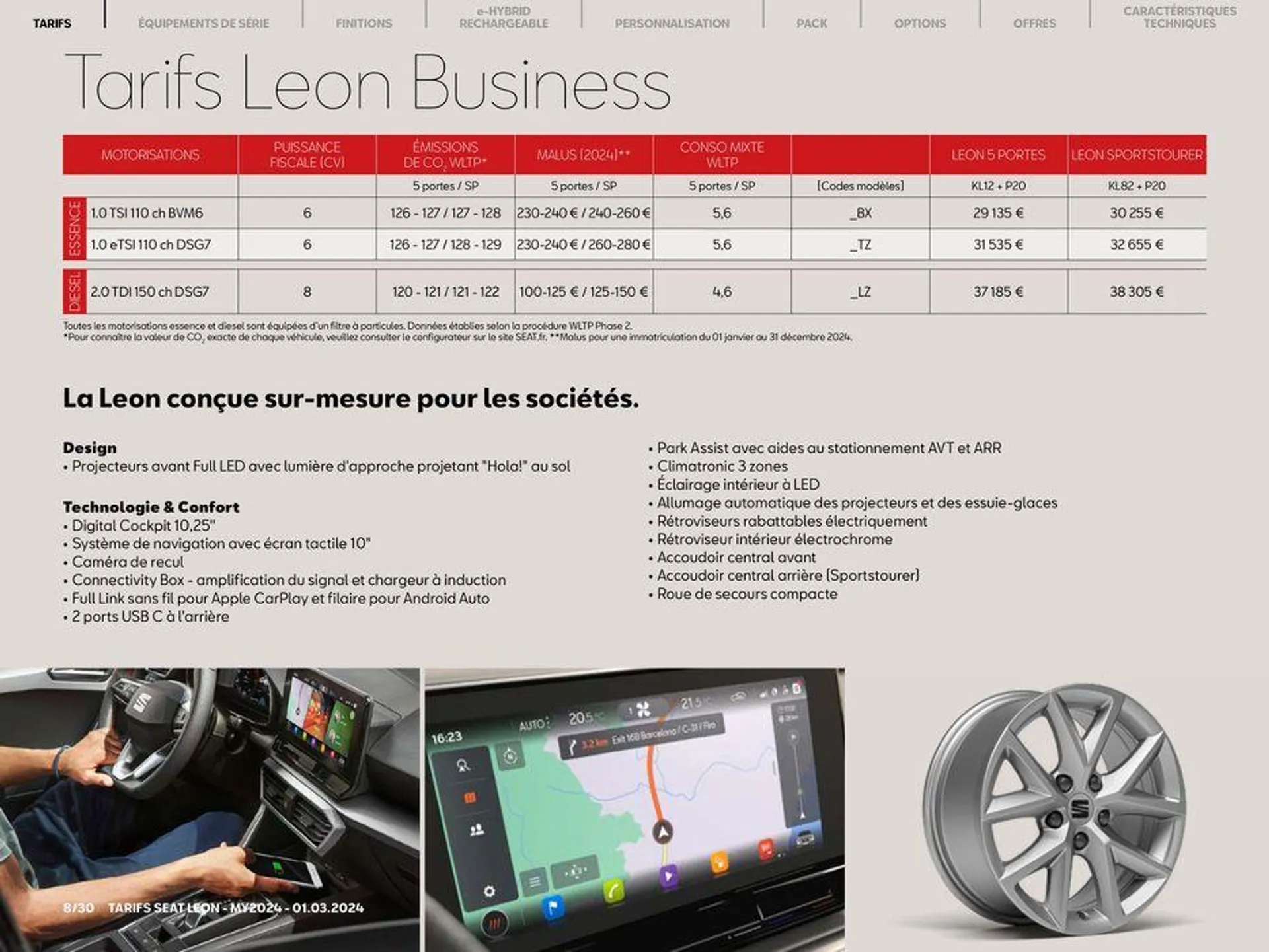 SEAT Leon 5 portes: du 5 mars au 5 mars 2025 - Catalogue page 8