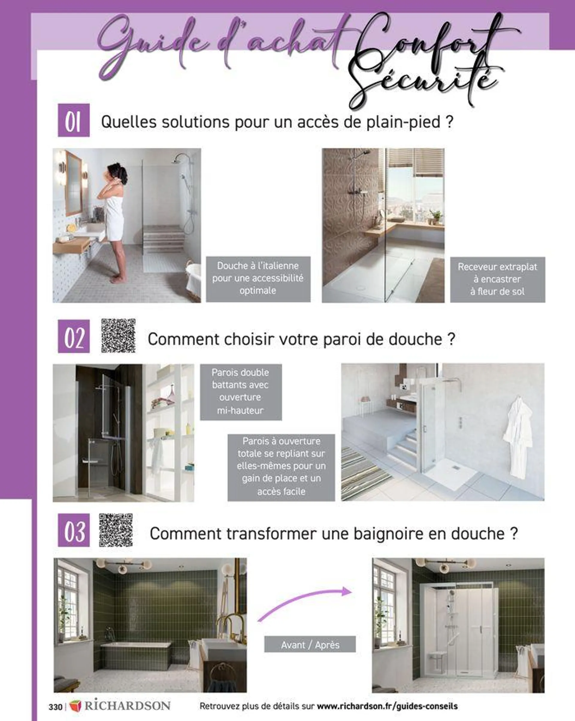 Salle de bains et carrelage 2024 du 23 mai au 31 décembre 2024 - Catalogue page 332