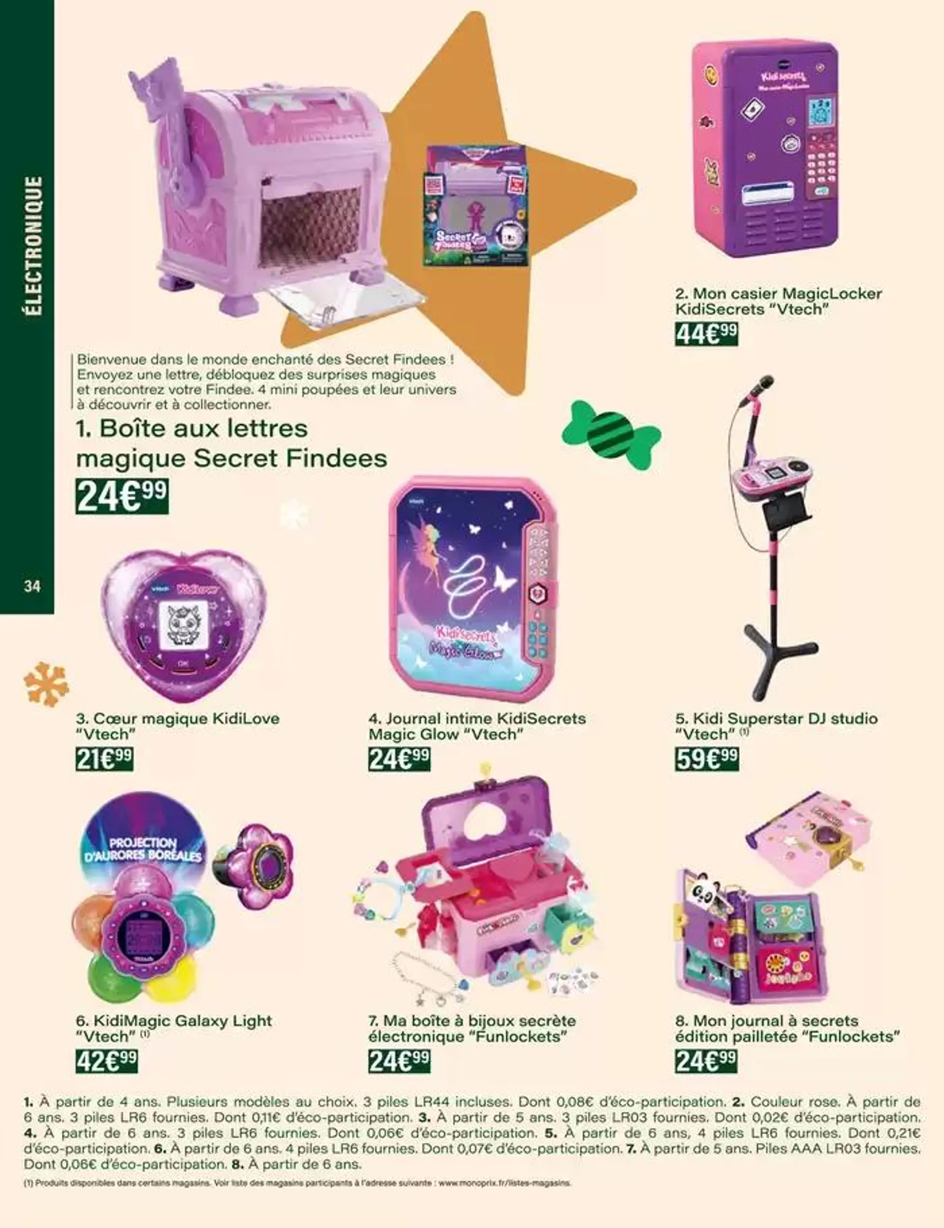 Les jouets de Noël du 25 octobre au 31 décembre 2024 - Catalogue page 34