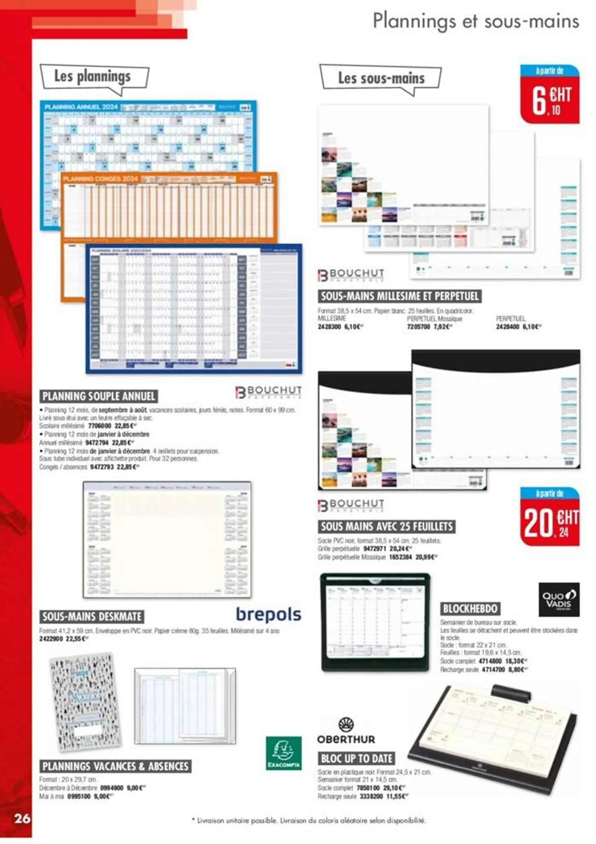 Catalogue Agendas 2024 Plein Ciel du 4 mai au 31 décembre 2024 - Catalogue page 26