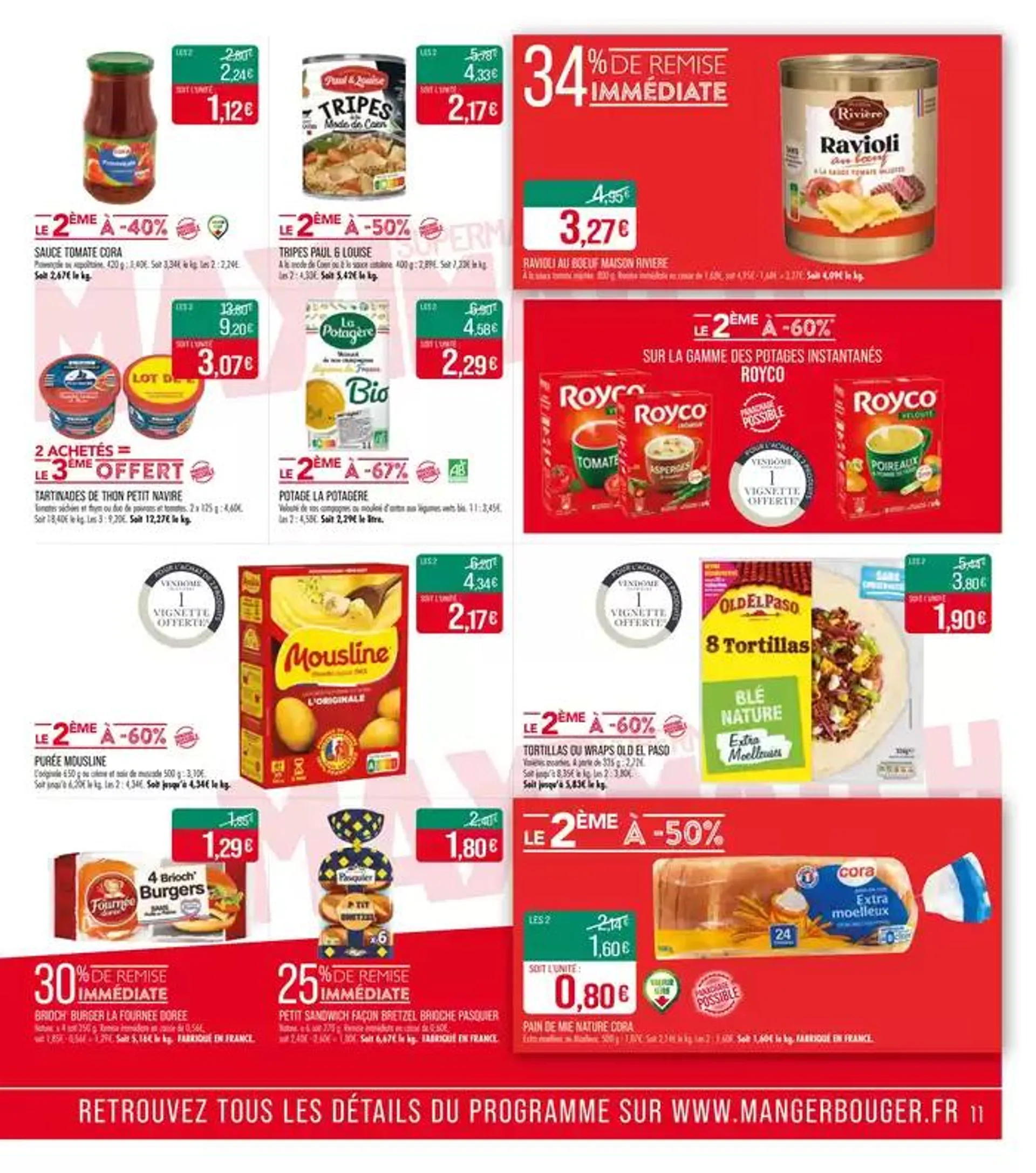 MAXI Supermarché MAtch du 29 octobre au 10 novembre 2024 - Catalogue page 11