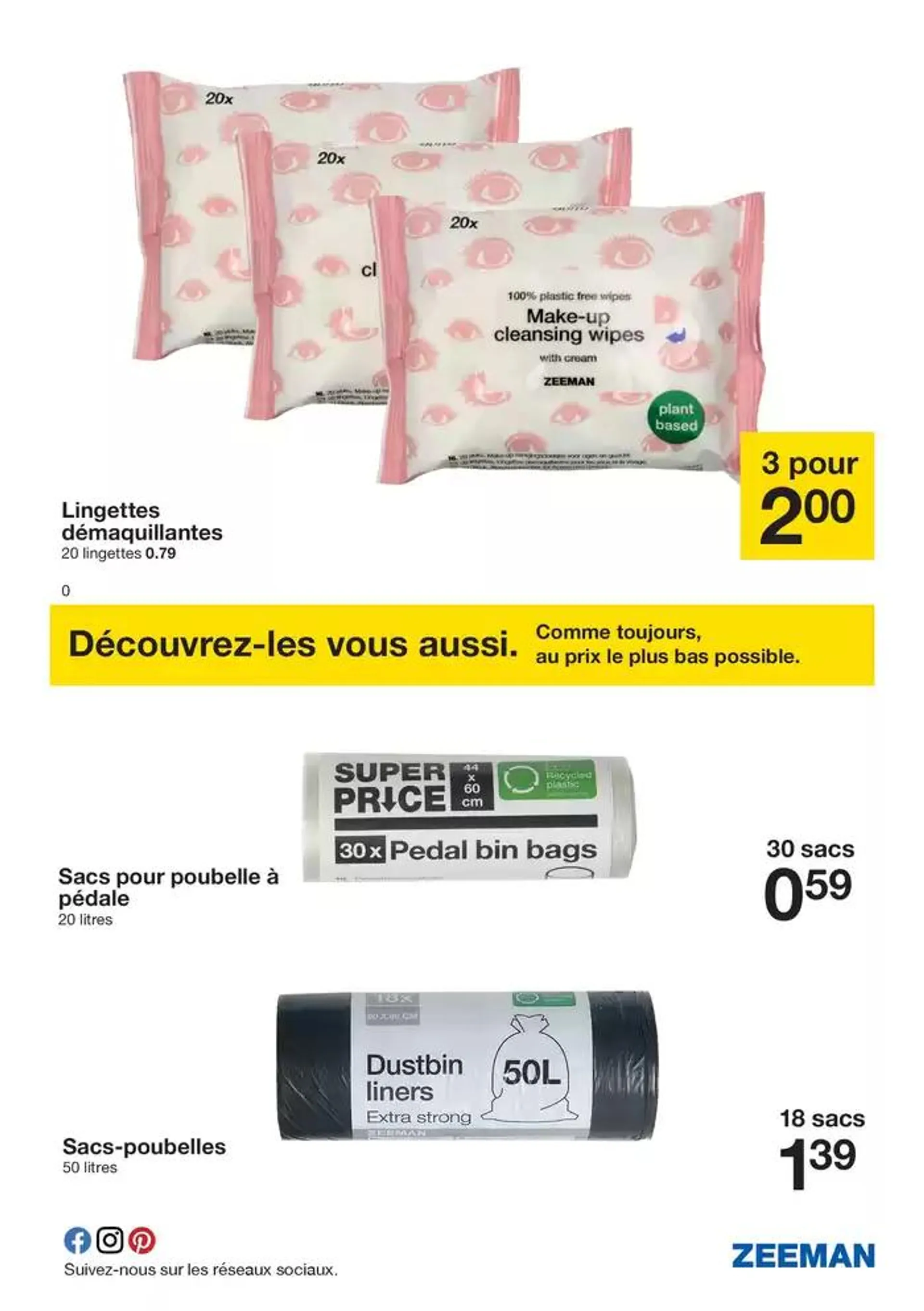 Dans nos magasins, nous voyons de nombreux clients revenir encore et toujours pour nos produits du 27 septembre au 11 octobre 2024 - Catalogue page 19