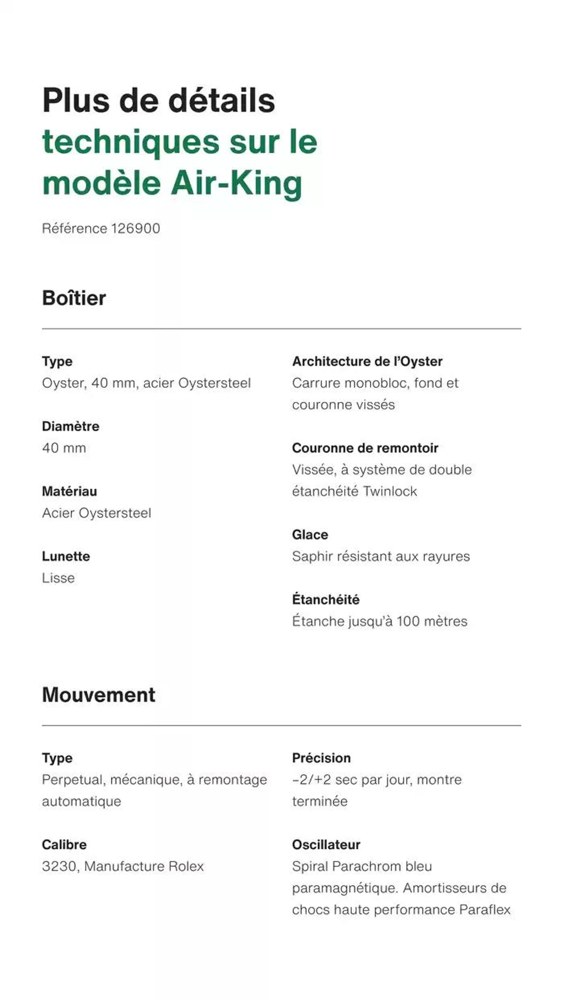 Rolex Air King du 3 octobre au 3 octobre 2025 - Catalogue page 10