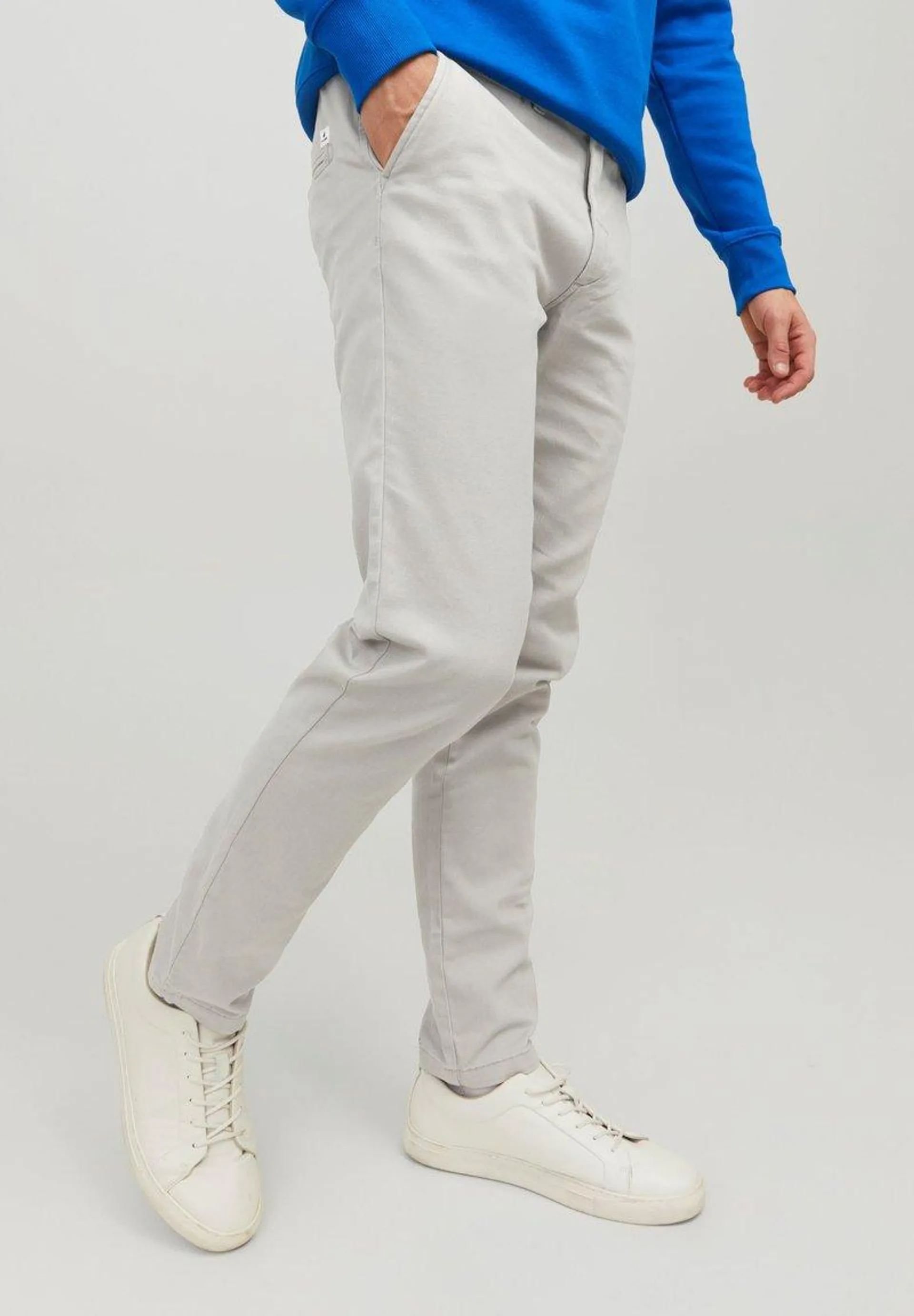 JIMARCO JDAVE GHOST GREY NOOS - Pantalones chinos - ghost gray