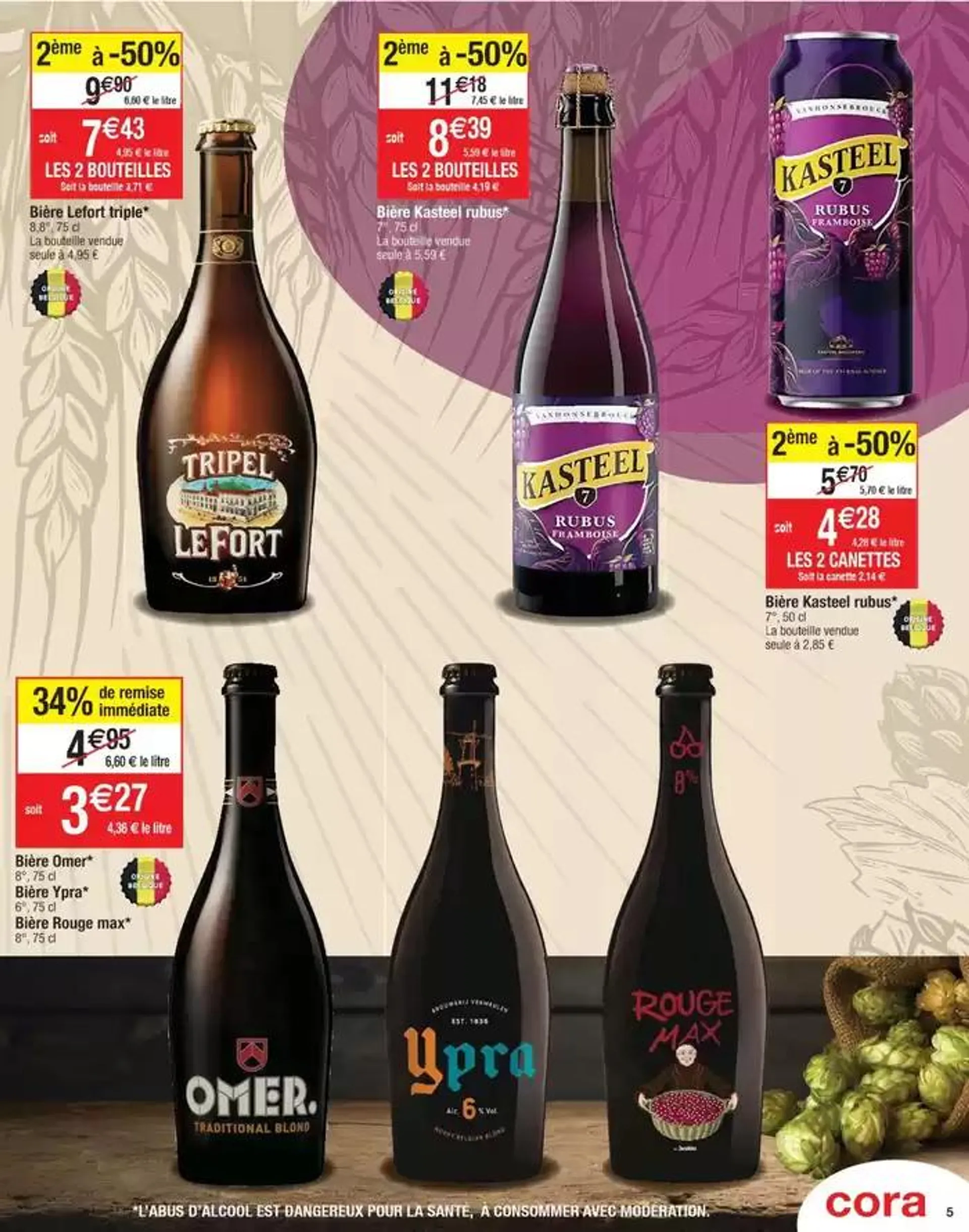 Le temps d'une bonne bière ! du 1 octobre au 13 octobre 2024 - Catalogue page 5