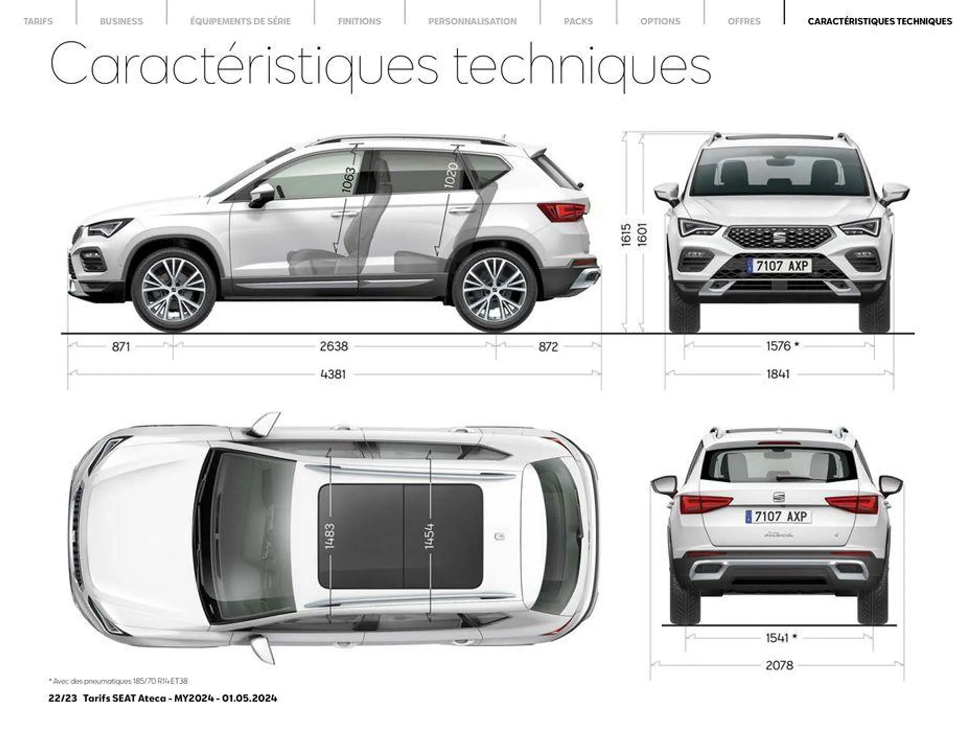 SEAT Ateca du 7 mai au 7 mai 2025 - Catalogue page 22