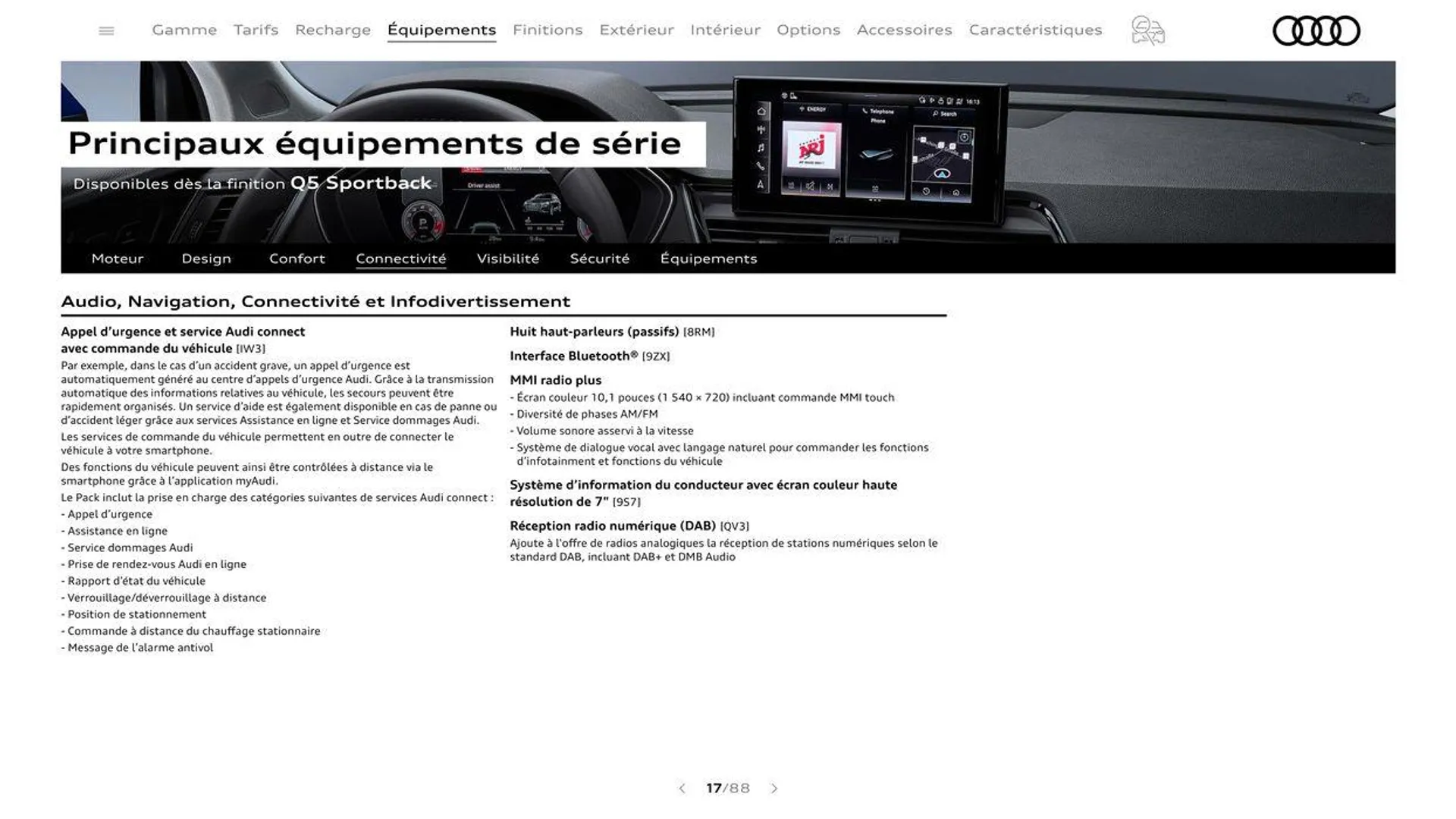 Audi Q5 du 20 août au 31 décembre 2024 - Catalogue page 17