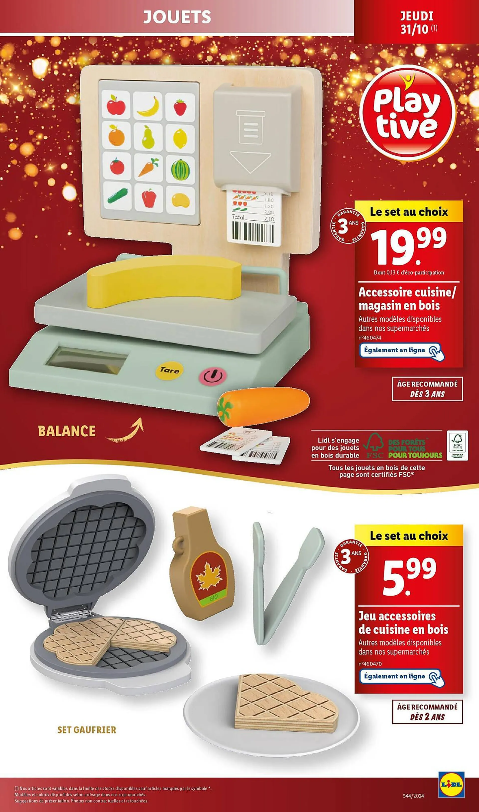 Catalogue Lidl du 31 octobre au 4 novembre 2024 - Catalogue page 13