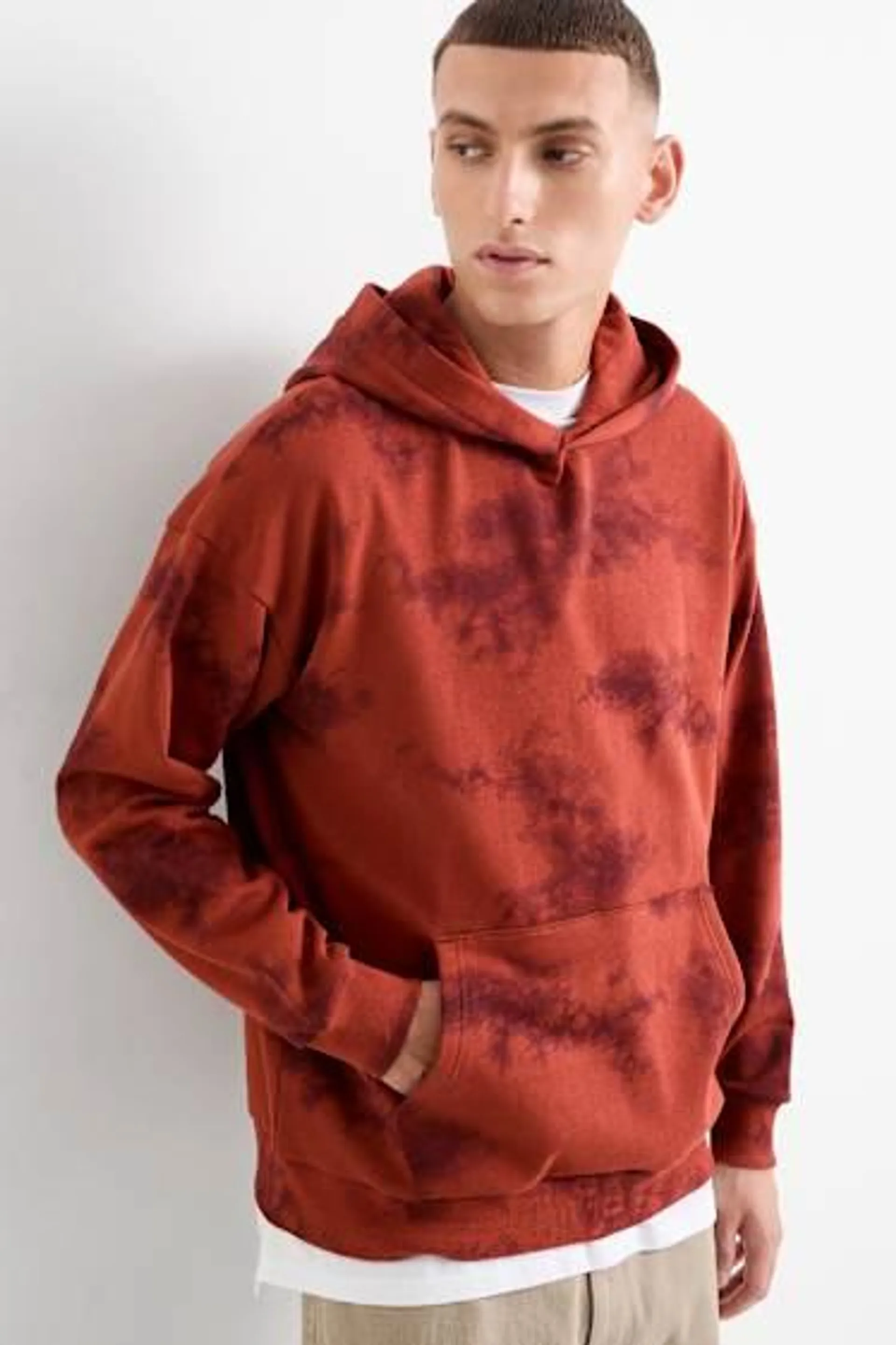 Hoodie - patterned