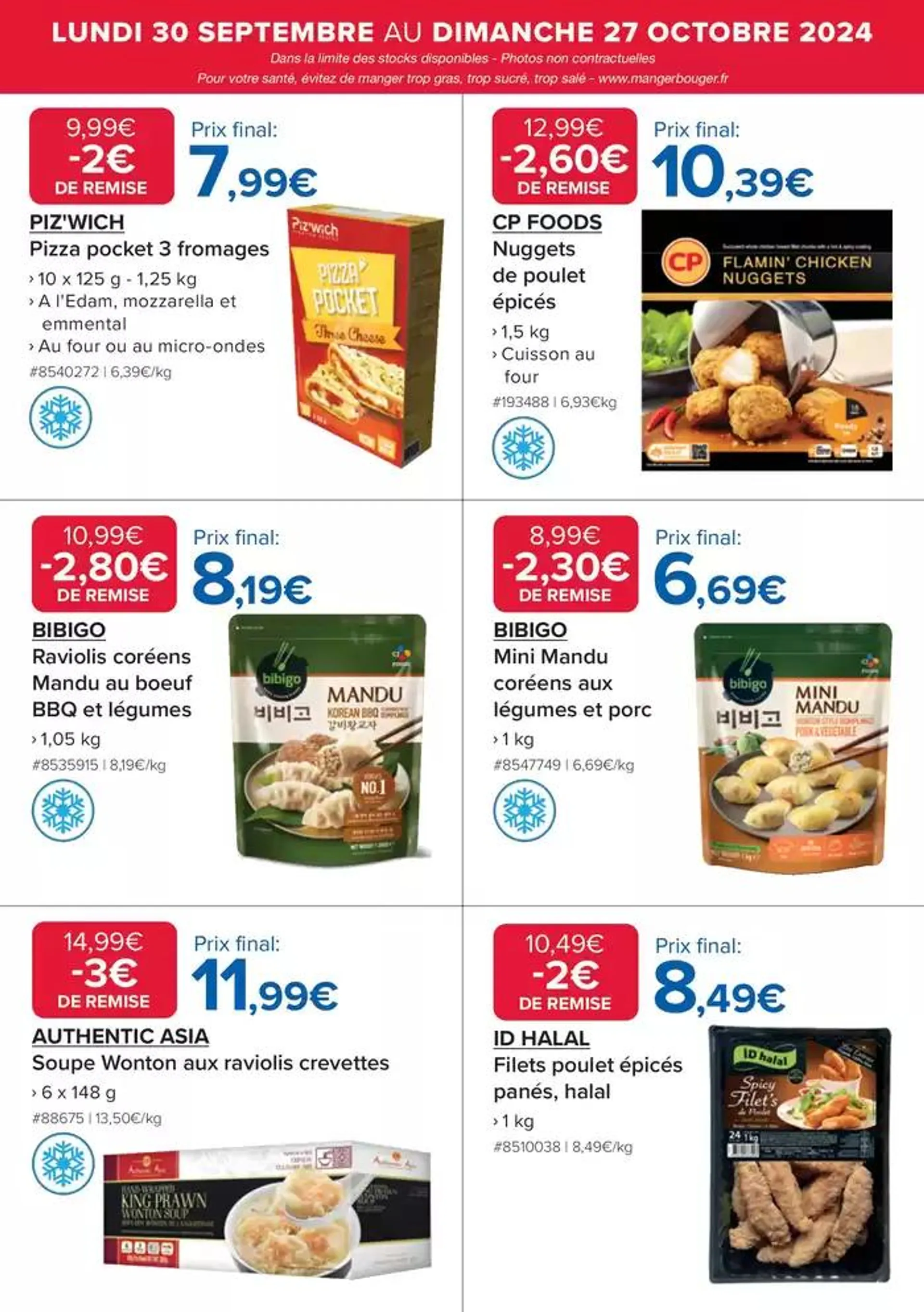 NOS OFFRES DU MOMENT du 1 octobre au 27 octobre 2024 - Catalogue page 19