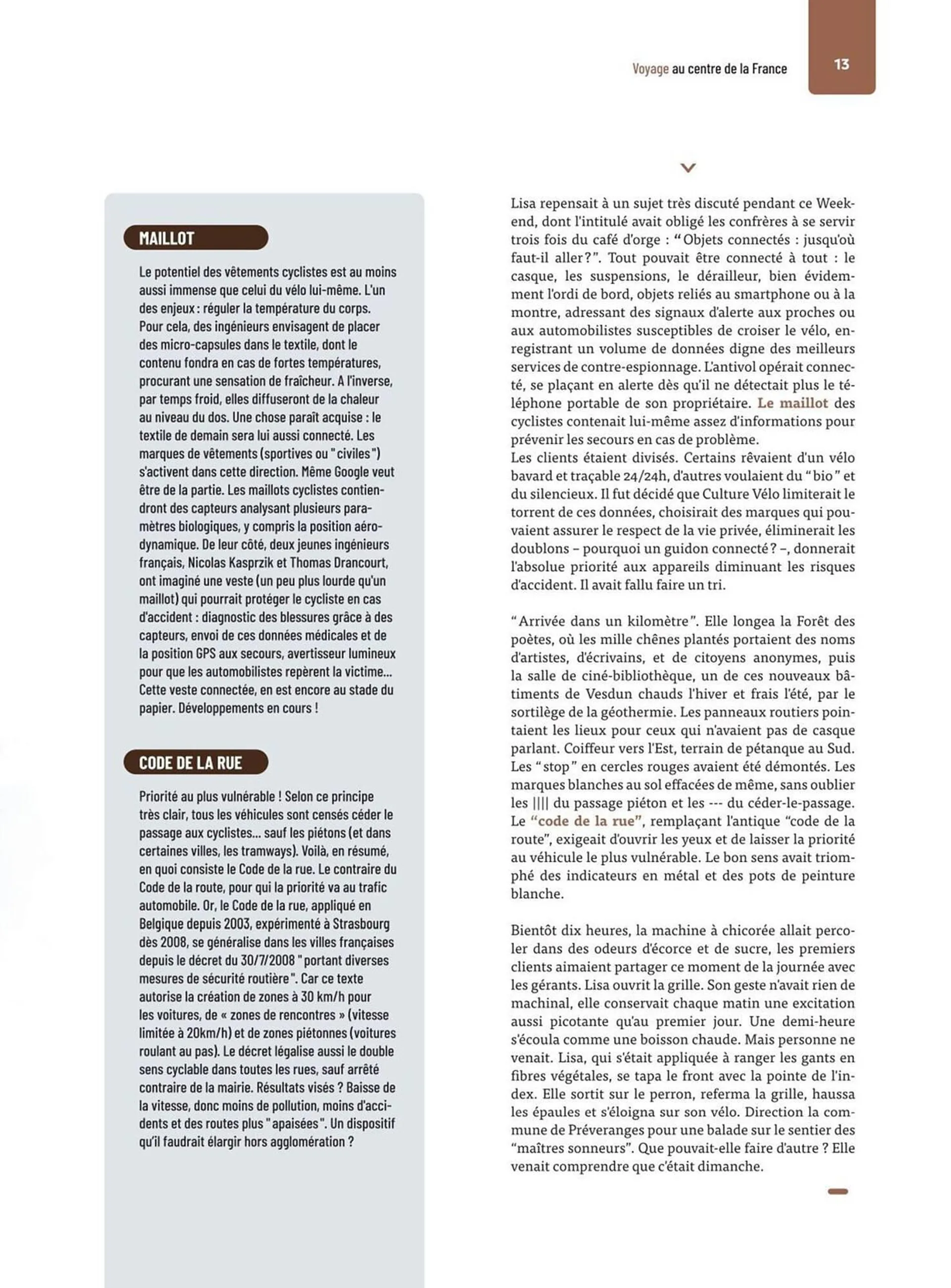 Catalogue Culture Vélo du 14 février au 31 décembre 2024 - Catalogue page 13